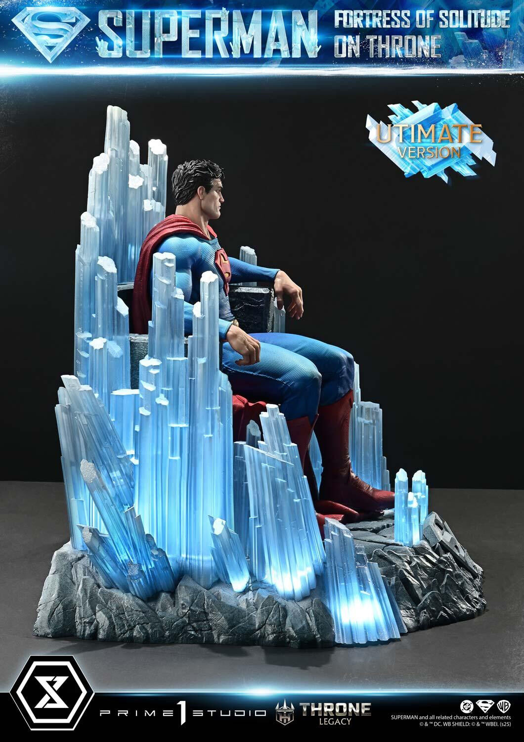 Superman - Throne Legacy (TLCDC-08UT) - 1/4 - Fortress of Solitude on Throne, Ultimate Version (Prime 1 Studio) photo 72