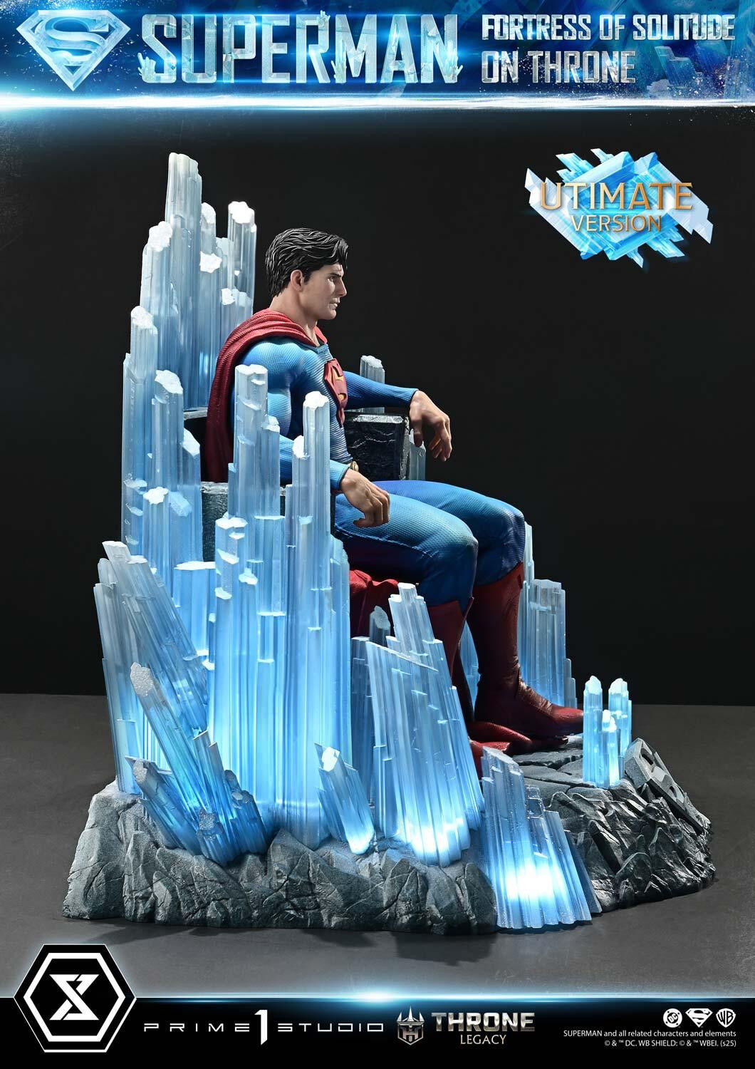 Superman - Throne Legacy (TLCDC-08UT) - 1/4 - Fortress of Solitude on Throne, Ultimate Version (Prime 1 Studio) photo 75