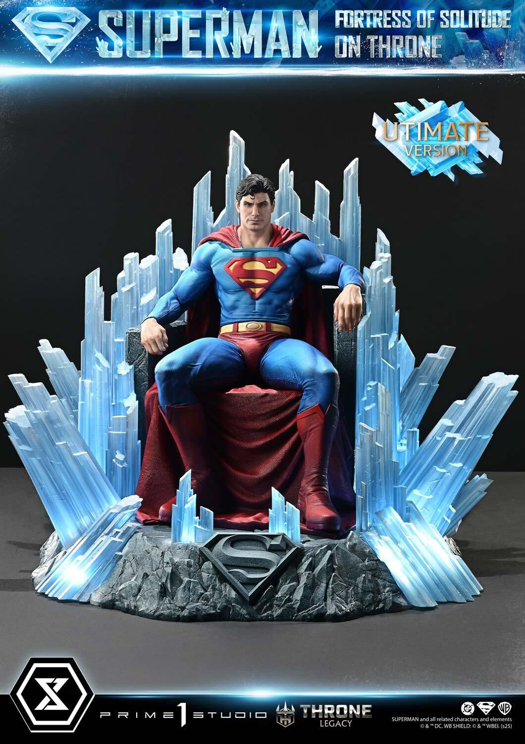 Superman - Throne Legacy (TLCDC-08UT) - 1/4 - Fortress of Solitude on Throne, Ultimate Version (Prime 1 Studio) photo 76