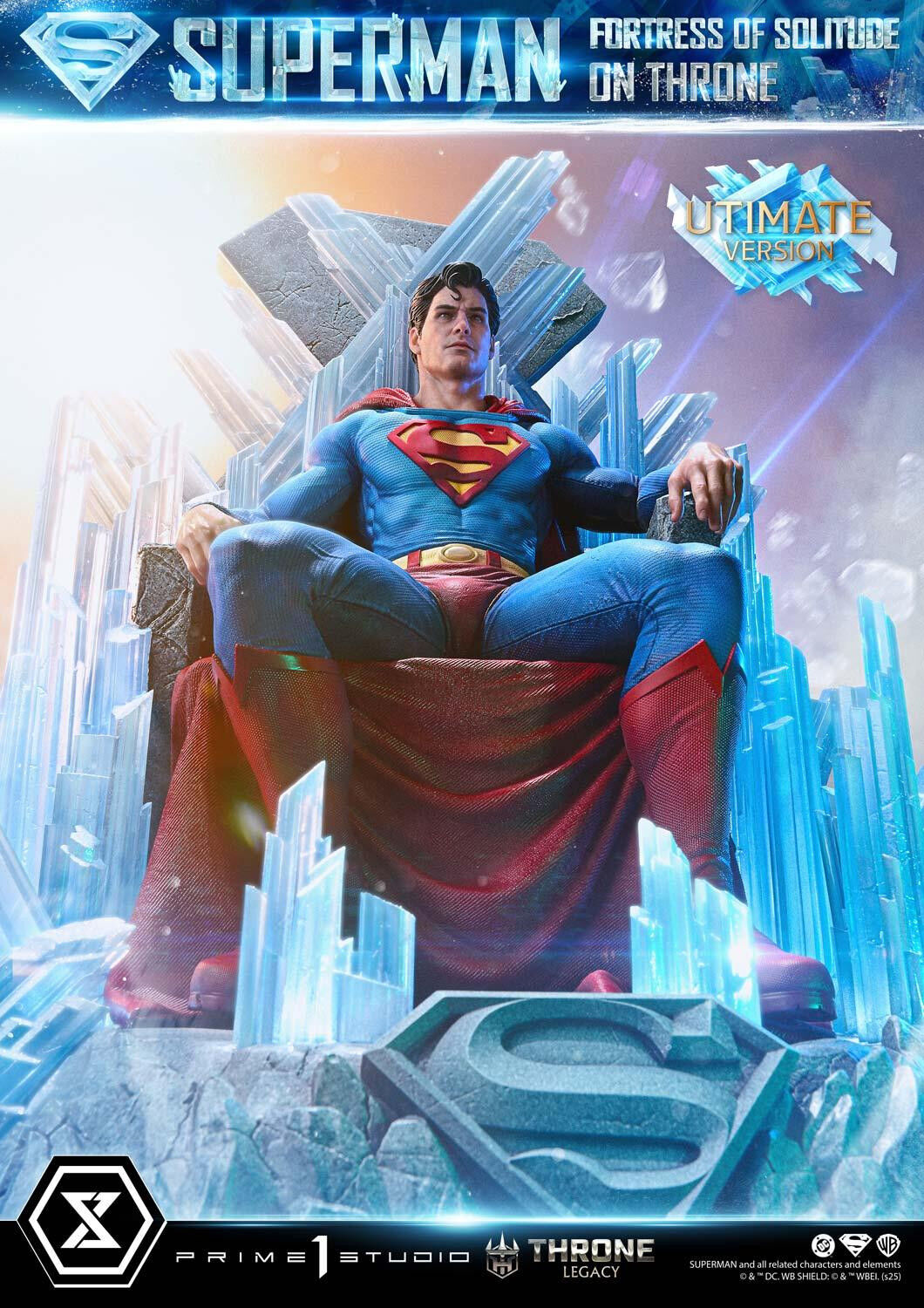 Superman - Throne Legacy (TLCDC-08UT) - 1/4 - Fortress of Solitude on Throne, Ultimate Version (Prime 1 Studio) photo 81