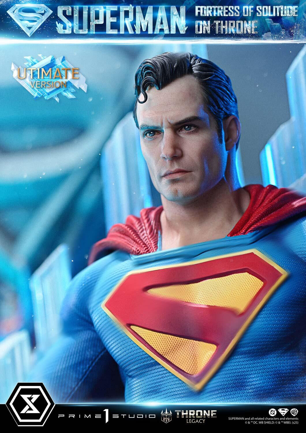 Superman - Throne Legacy (TLCDC-08UT) - 1/4 - Fortress of Solitude on Throne, Ultimate Version (Prime 1 Studio) photo 83