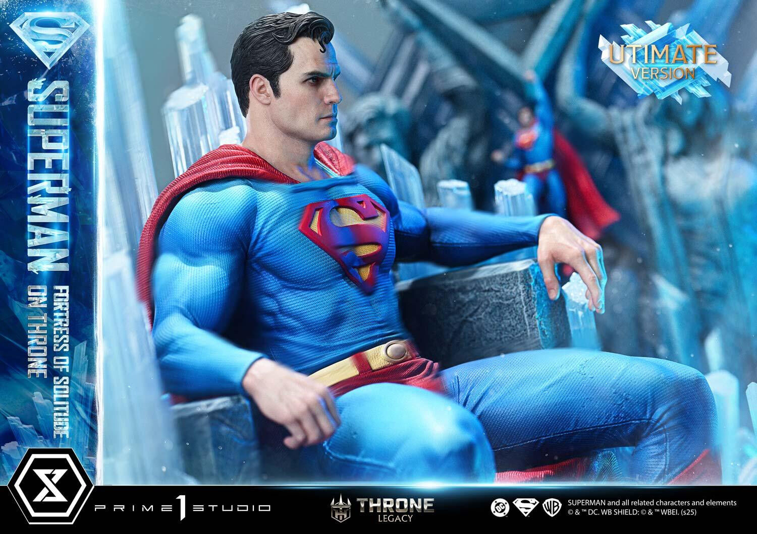 Superman - Throne Legacy (TLCDC-08UT) - 1/4 - Fortress of Solitude on Throne, Ultimate Version (Prime 1 Studio) photo 86