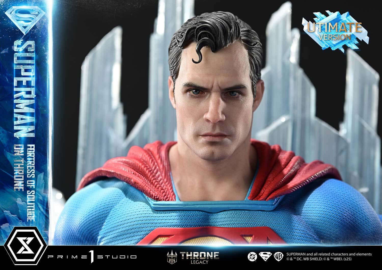 Superman - Throne Legacy (TLCDC-08UTS) - 1/4 - Fortress of Solitude on Throne, Ultimate Bonus Version (Prime 1 Studio) photo 5