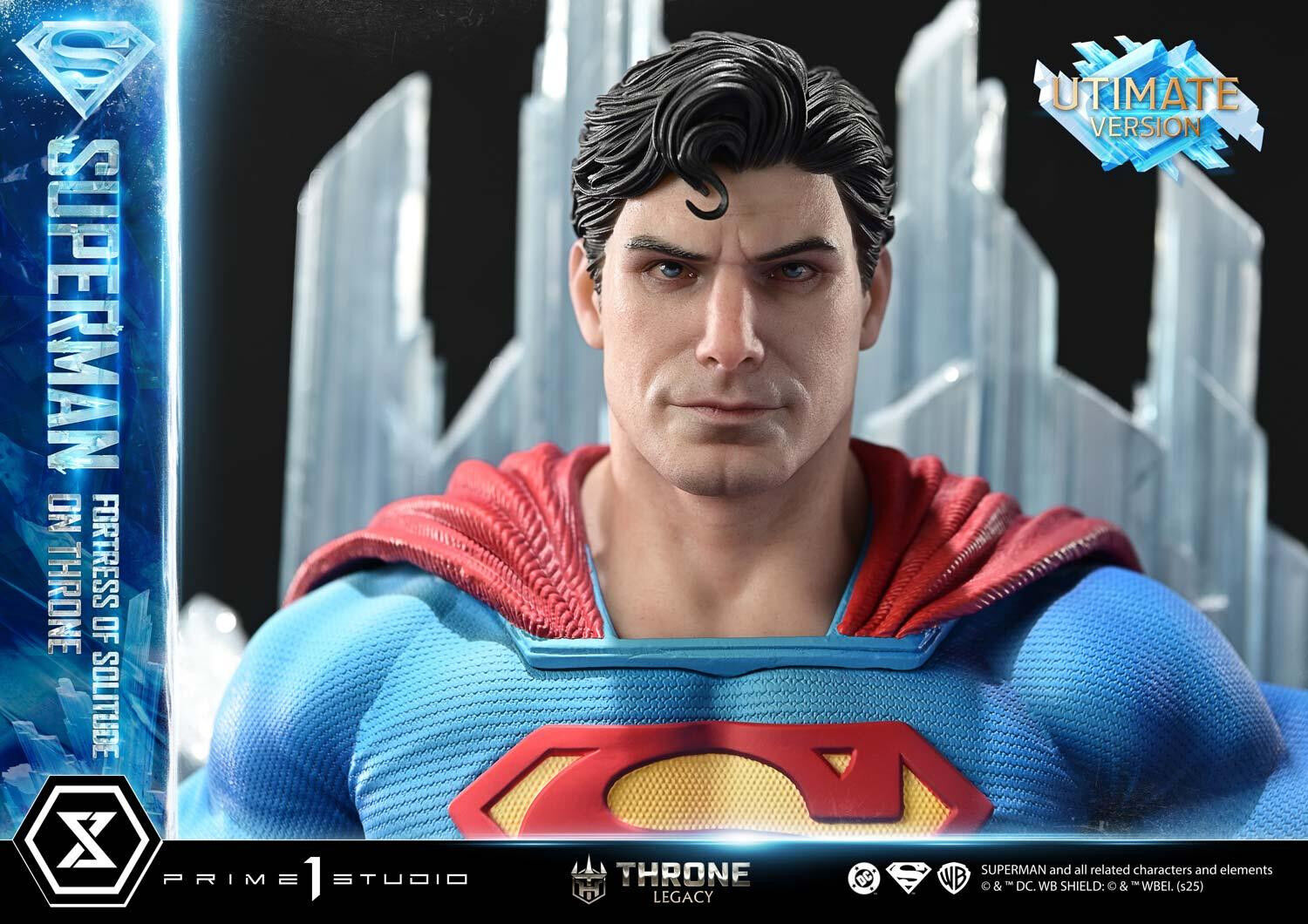 Superman - Throne Legacy (TLCDC-08UTS) - 1/4 - Fortress of Solitude on Throne, Ultimate Bonus Version (Prime 1 Studio) photo 16