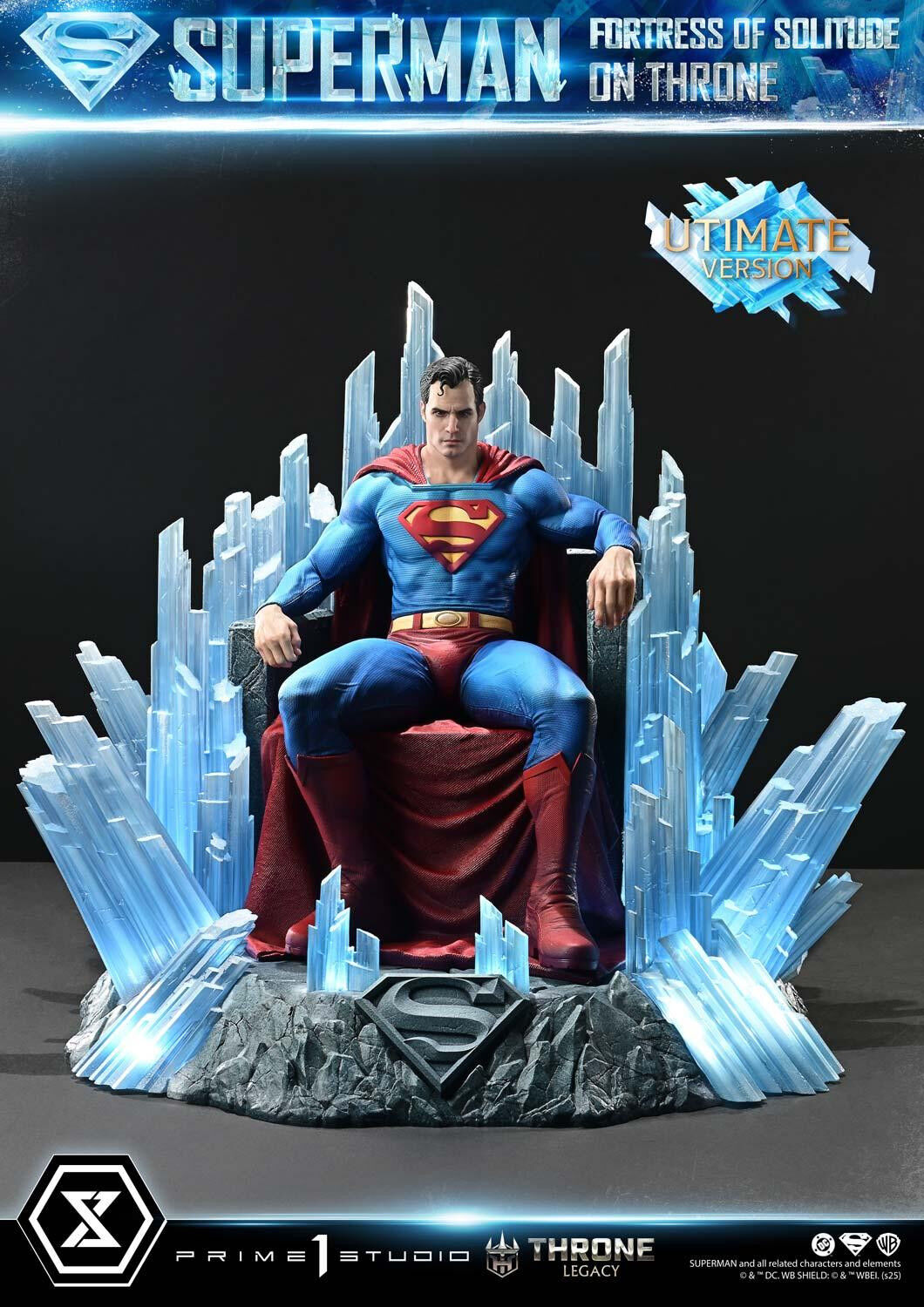 Superman - Throne Legacy (TLCDC-08UTS) - 1/4 - Fortress of Solitude on Throne, Ultimate Bonus Version (Prime 1 Studio) photo 20