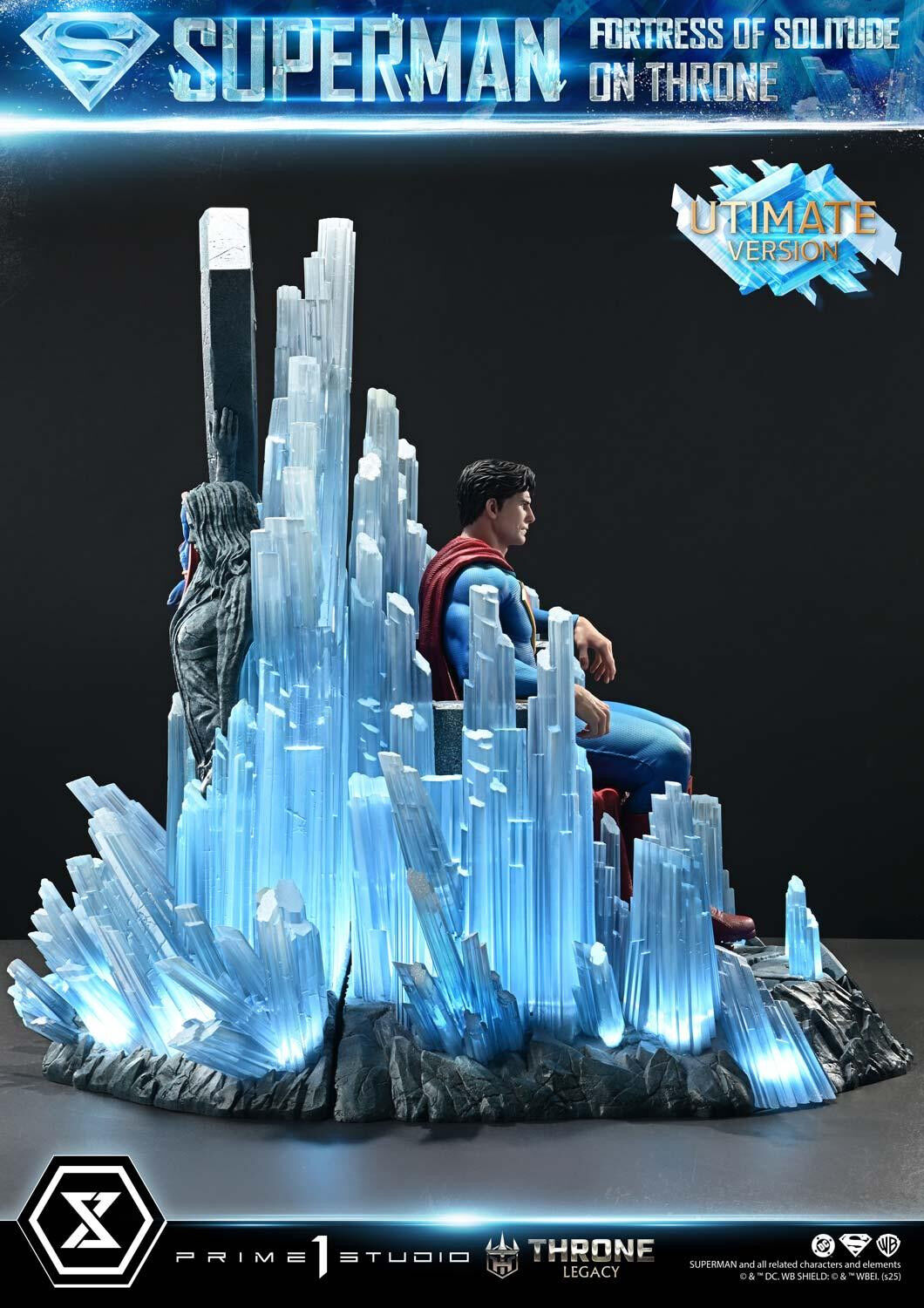 Superman - Throne Legacy (TLCDC-08UTS) - 1/4 - Fortress of Solitude on Throne, Ultimate Bonus Version (Prime 1 Studio) photo 21