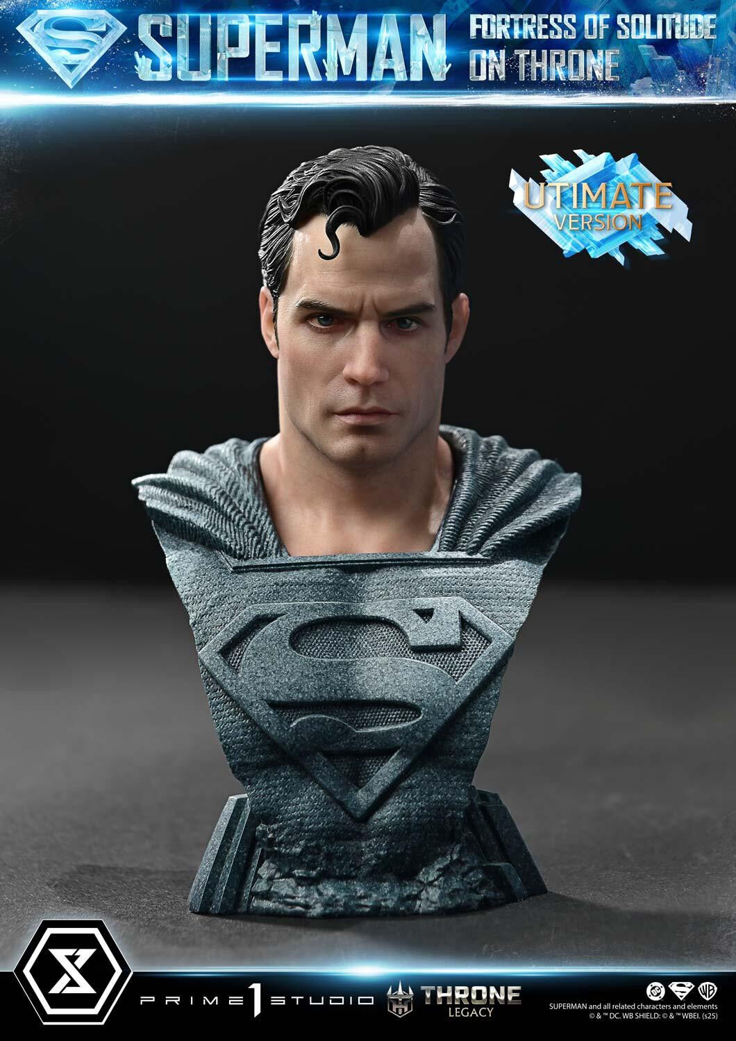 Superman - Throne Legacy (TLCDC-08UTS) - 1/4 - Fortress of Solitude on Throne, Ultimate Bonus Version (Prime 1 Studio) photo 24