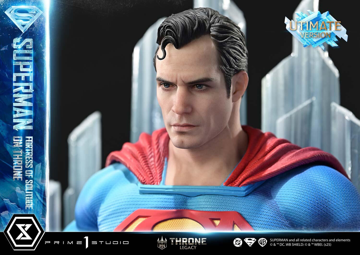 Superman - Throne Legacy (TLCDC-08UTS) - 1/4 - Fortress of Solitude on Throne, Ultimate Bonus Version (Prime 1 Studio) photo 25