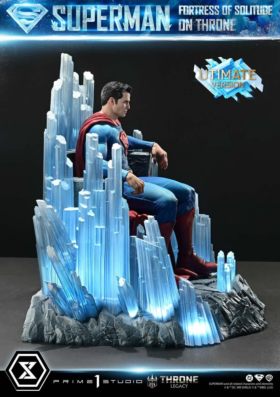 Superman - Throne Legacy (TLCDC-08UTS) - 1/4 - Fortress of Solitude on Throne, Ultimate Bonus Version (Prime 1 Studio) photo 26