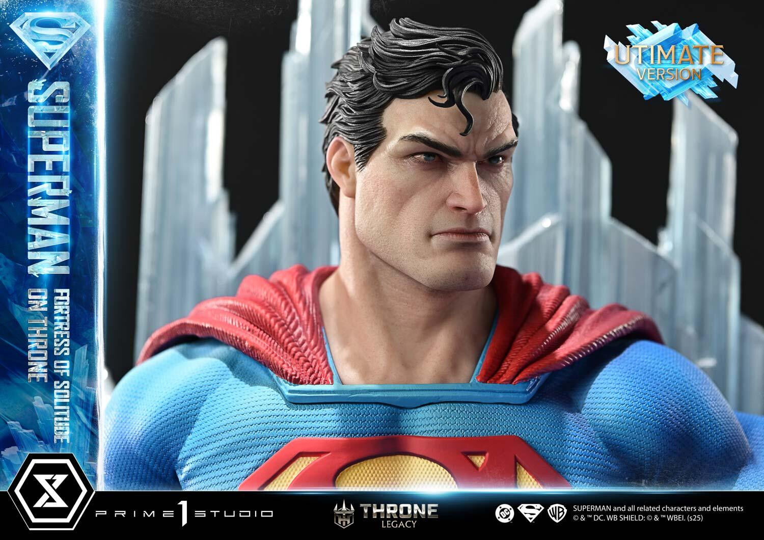 Superman - Throne Legacy (TLCDC-08UTS) - 1/4 - Fortress of Solitude on Throne, Ultimate Bonus Version (Prime 1 Studio) photo 28
