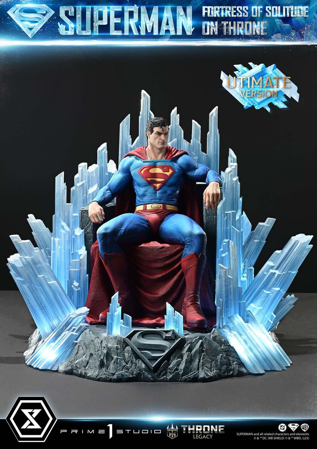 Superman - Throne Legacy (TLCDC-08UTS) - 1/4 - Fortress of Solitude on Throne, Ultimate Bonus Version (Prime 1 Studio) photo 32