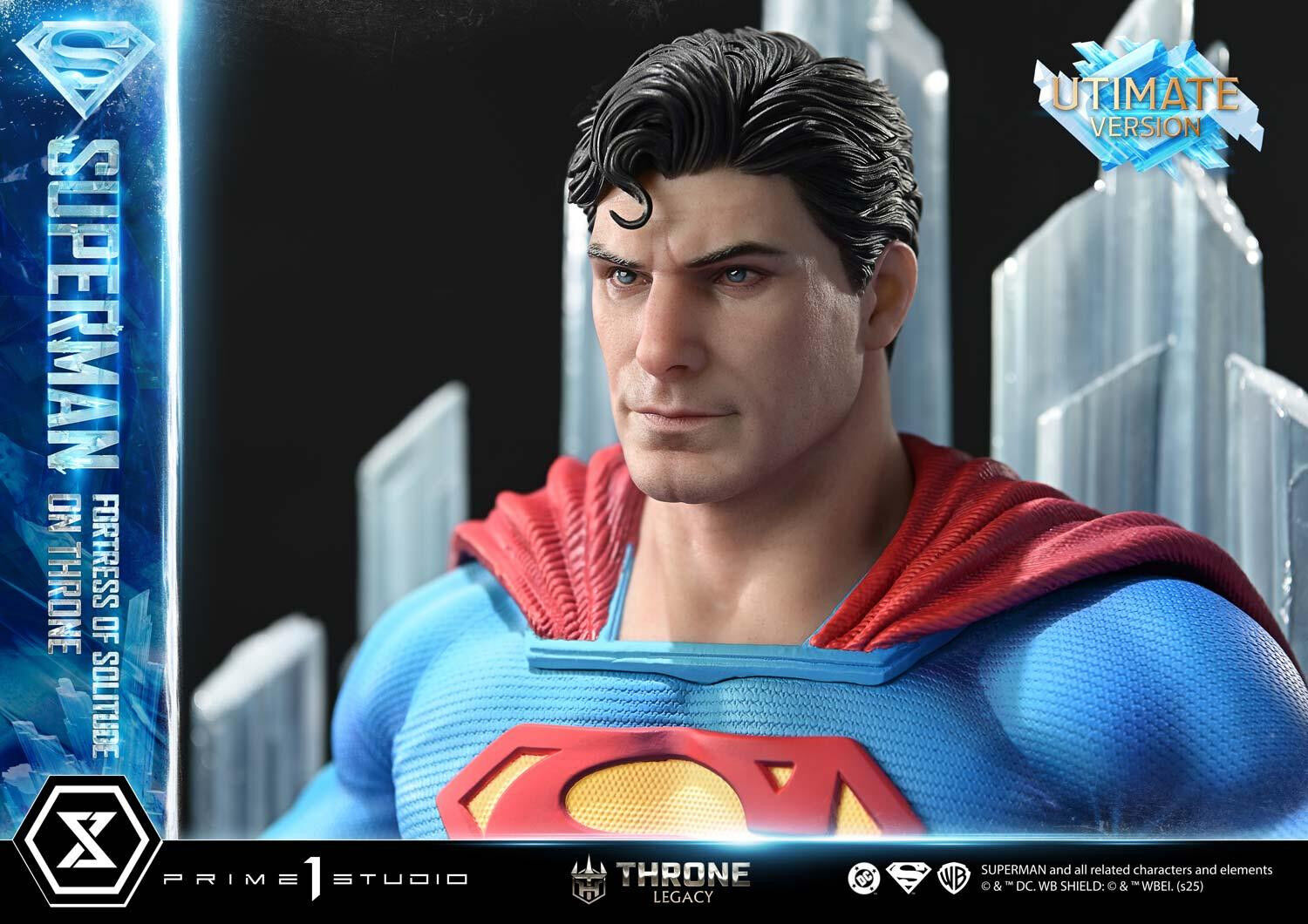 Superman - Throne Legacy (TLCDC-08UTS) - 1/4 - Fortress of Solitude on Throne, Ultimate Bonus Version (Prime 1 Studio) photo 33