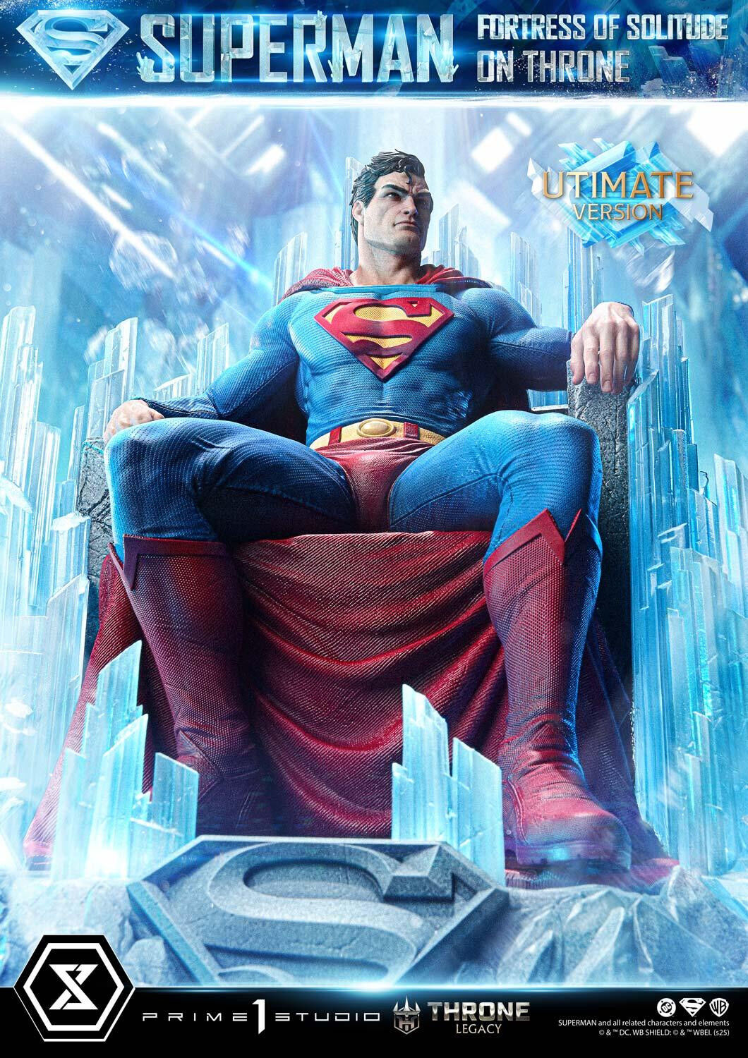 Superman - Throne Legacy (TLCDC-08UTS) - 1/4 - Fortress of Solitude on Throne, Ultimate Bonus Version (Prime 1 Studio) photo 34