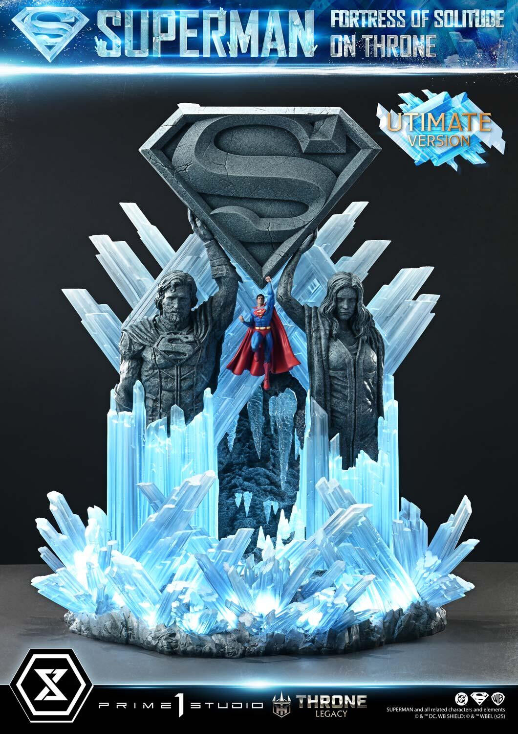 Superman - Throne Legacy (TLCDC-08UTS) - 1/4 - Fortress of Solitude on Throne, Ultimate Bonus Version (Prime 1 Studio) photo 35
