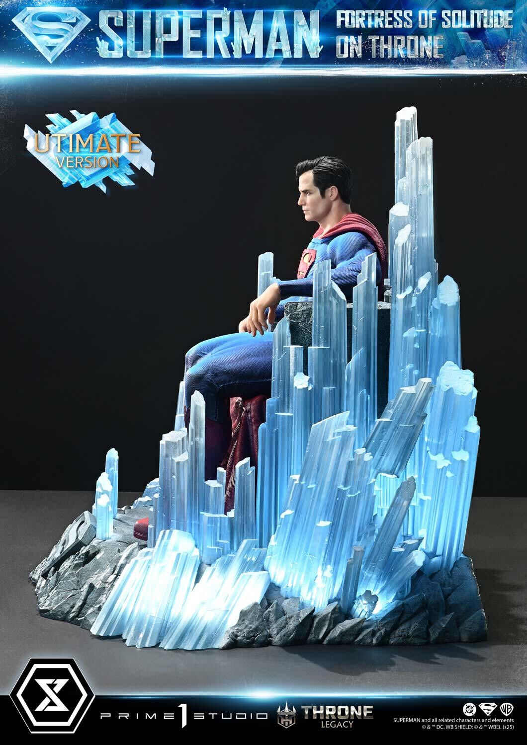 Superman - Throne Legacy (TLCDC-08UTS) - 1/4 - Fortress of Solitude on Throne, Ultimate Bonus Version (Prime 1 Studio) photo 39
