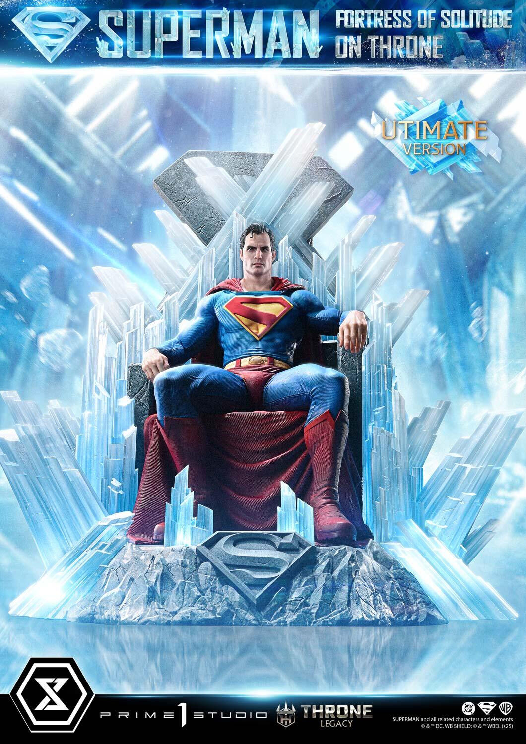Superman - Throne Legacy (TLCDC-08UTS) - 1/4 - Fortress of Solitude on Throne, Ultimate Bonus Version (Prime 1 Studio) photo 42