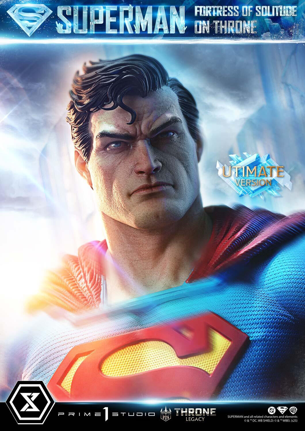 Superman - Throne Legacy (TLCDC-08UTS) - 1/4 - Fortress of Solitude on Throne, Ultimate Bonus Version (Prime 1 Studio) photo 47