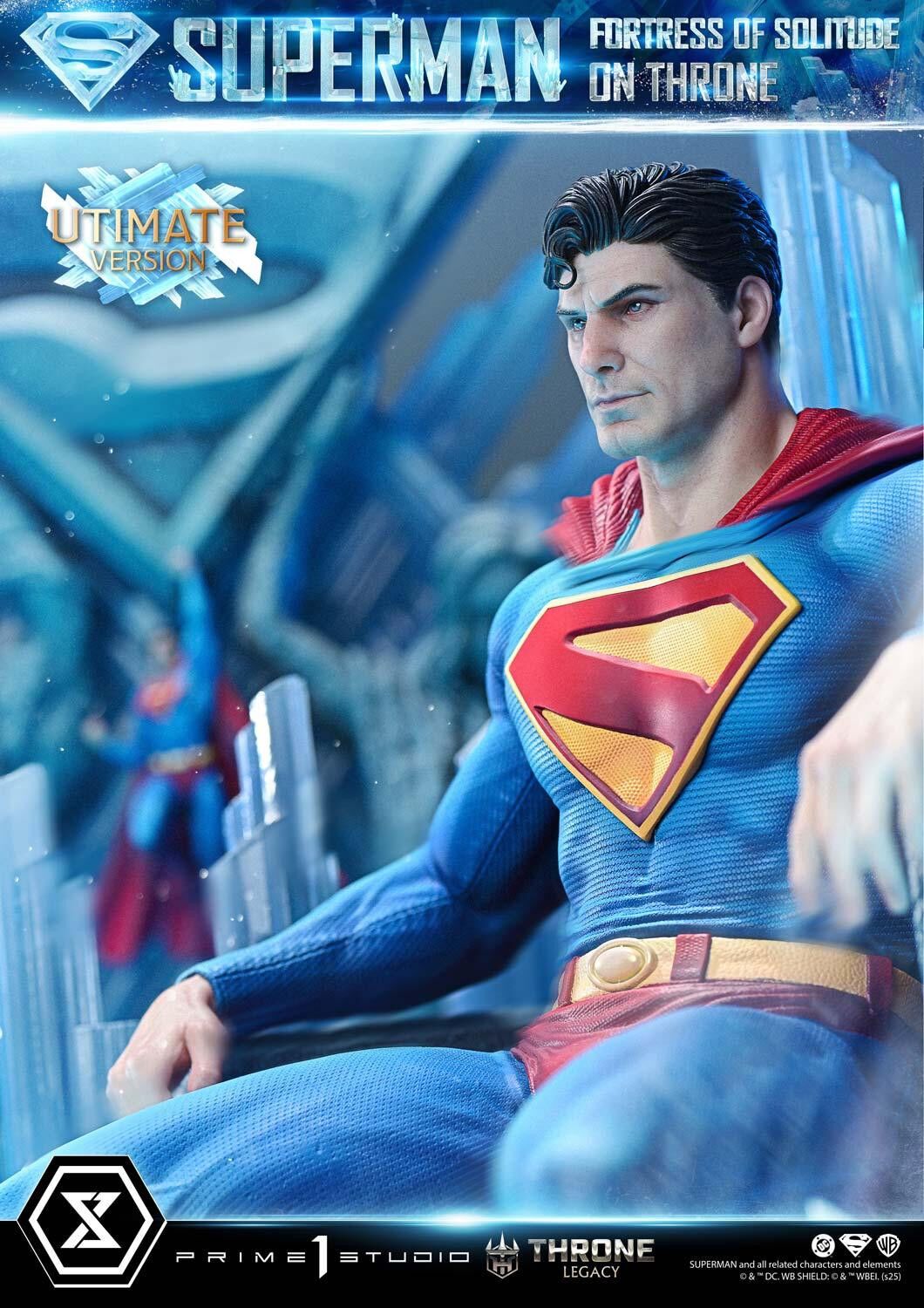 Superman - Throne Legacy (TLCDC-08UTS) - 1/4 - Fortress of Solitude on Throne, Ultimate Bonus Version (Prime 1 Studio) photo 48