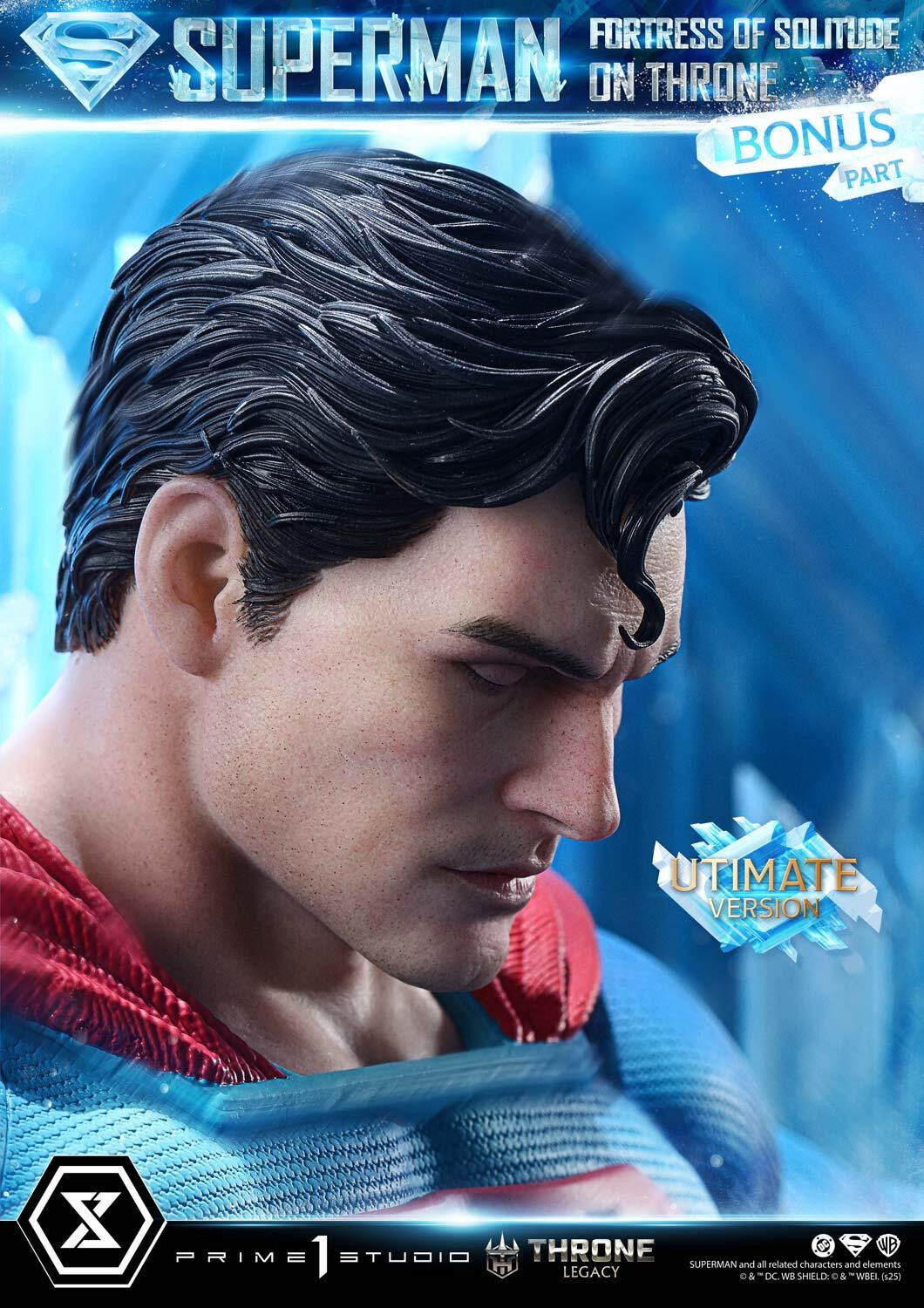 Superman - Throne Legacy (TLCDC-08UTS) - 1/4 - Fortress of Solitude on Throne, Ultimate Bonus Version (Prime 1 Studio) photo 52