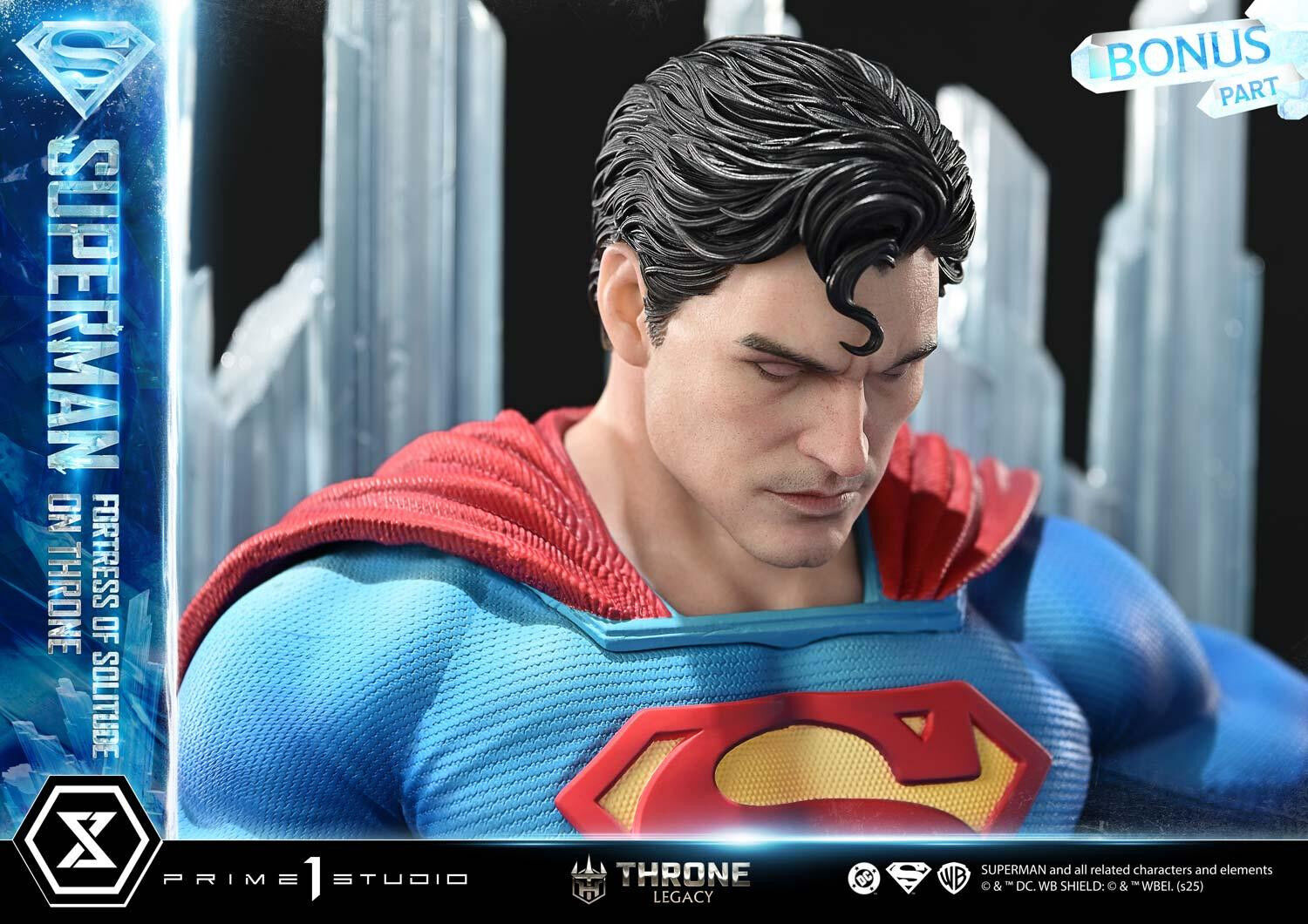 Superman - Throne Legacy (TLCDC-08UTS) - 1/4 - Fortress of Solitude on Throne, Ultimate Bonus Version (Prime 1 Studio) photo 59