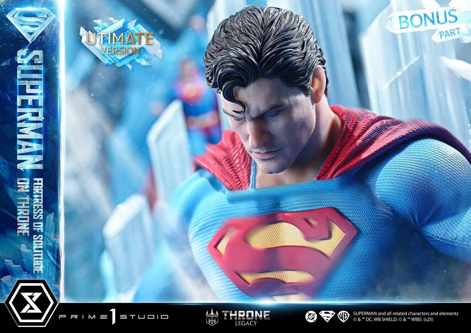 Superman - Throne Legacy (TLCDC-08UTS) - 1/4 - Fortress of Solitude on Throne, Ultimate Bonus Version (Prime 1 Studio) photo 60