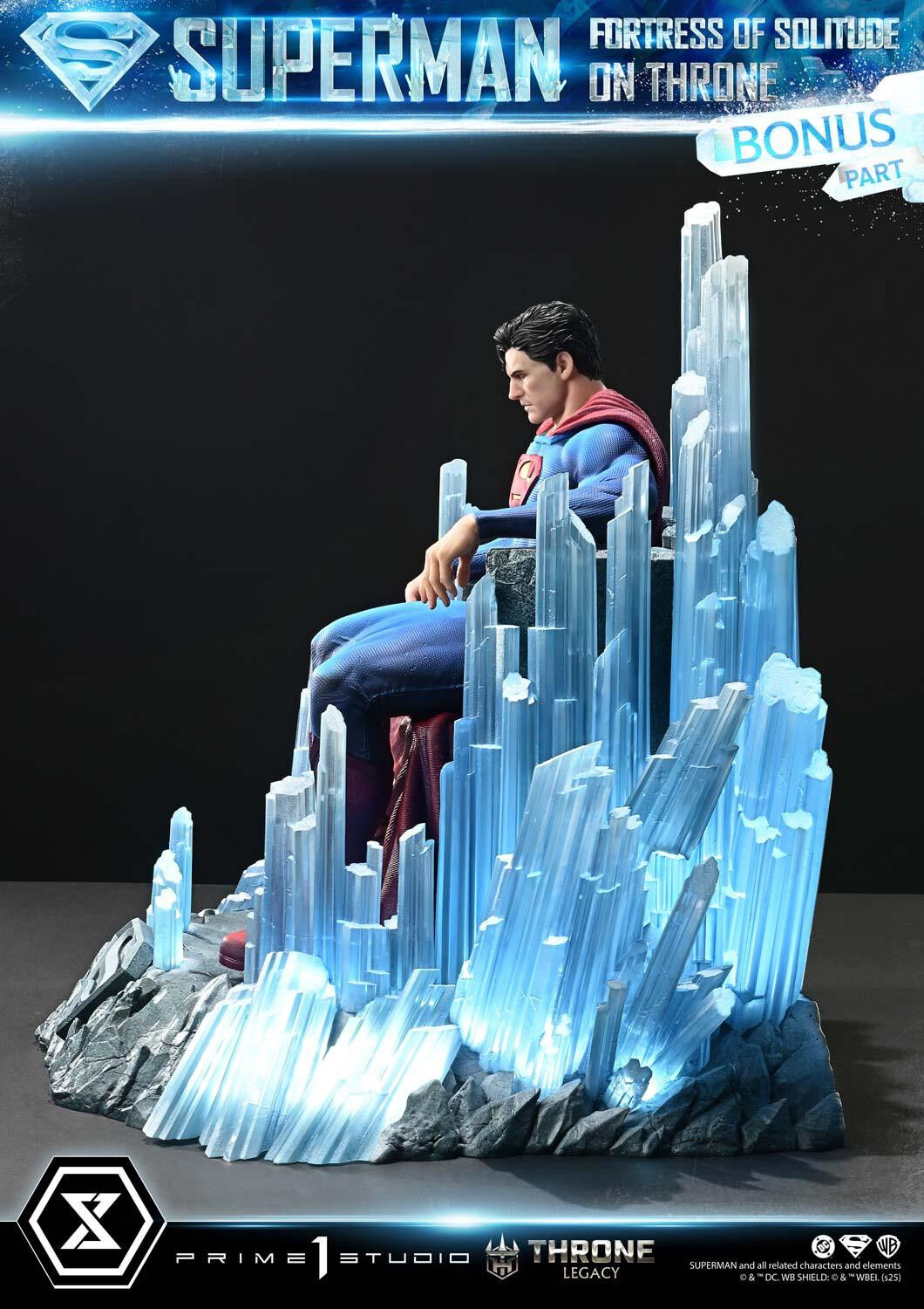 Superman - Throne Legacy (TLCDC-08UTS) - 1/4 - Fortress of Solitude on Throne, Ultimate Bonus Version (Prime 1 Studio) photo 63