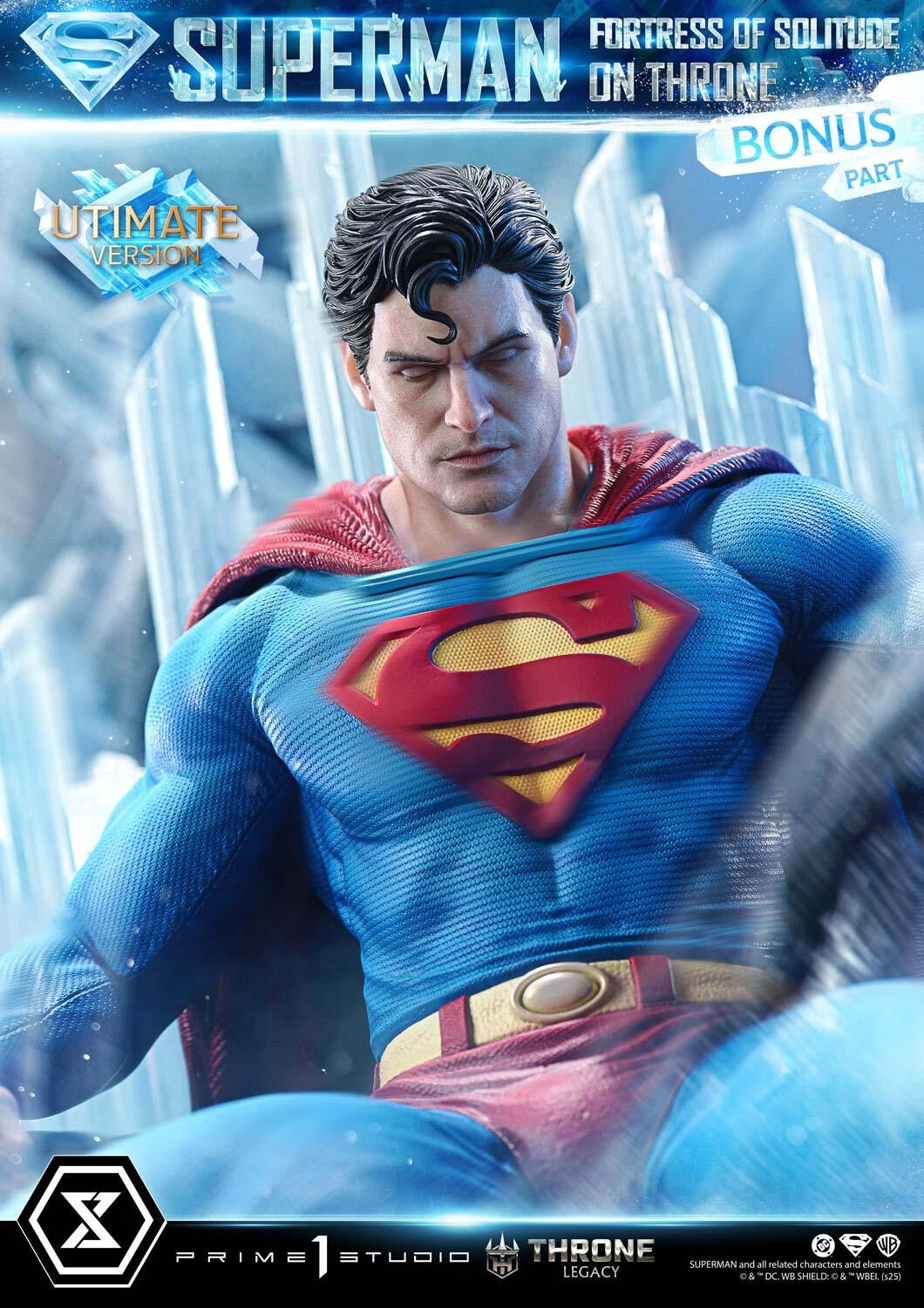 Superman - Throne Legacy (TLCDC-08UTS) - 1/4 - Fortress of Solitude on Throne, Ultimate Bonus Version (Prime 1 Studio) photo 65