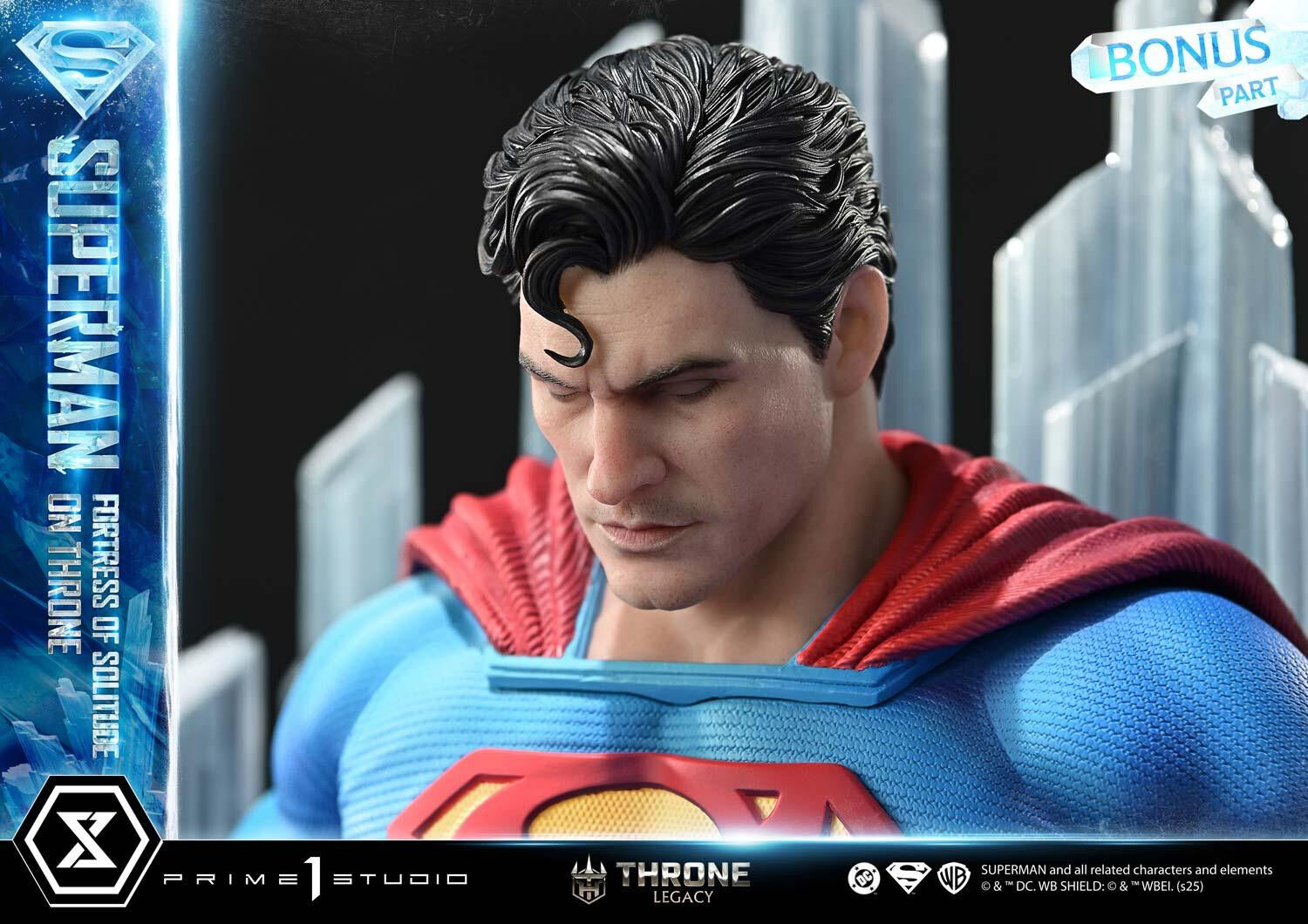 Superman - Throne Legacy (TLCDC-08UTS) - 1/4 - Fortress of Solitude on Throne, Ultimate Bonus Version (Prime 1 Studio) photo 69