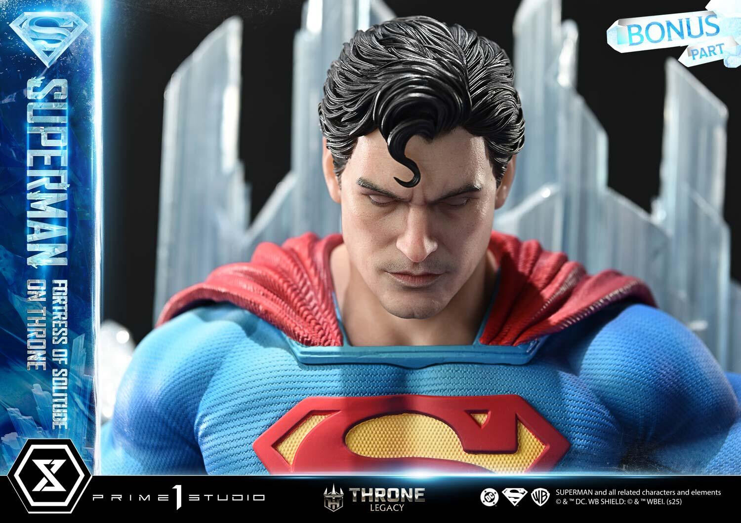 Superman - Throne Legacy (TLCDC-08UTS) - 1/4 - Fortress of Solitude on Throne, Ultimate Bonus Version (Prime 1 Studio) photo 70