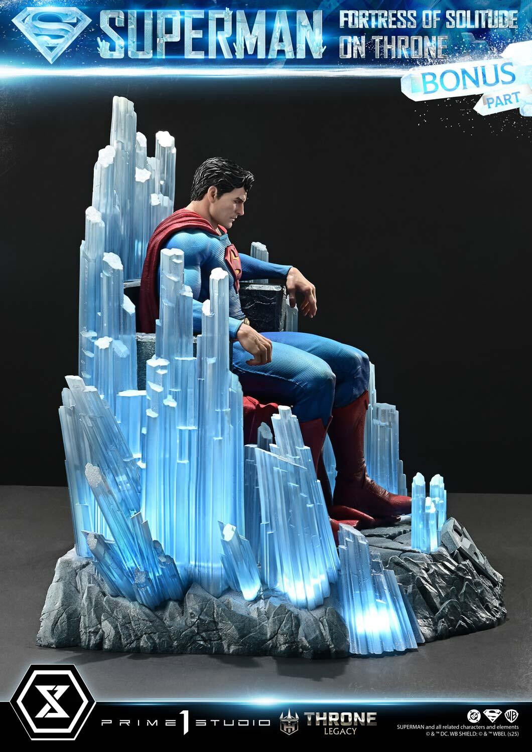 Superman - Throne Legacy (TLCDC-08UTS) - 1/4 - Fortress of Solitude on Throne, Ultimate Bonus Version (Prime 1 Studio) photo 71