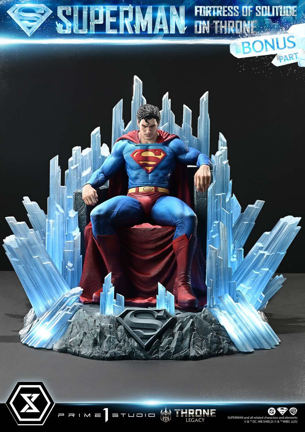 Superman - Throne Legacy (TLCDC-08UTS) - 1/4 - Fortress of Solitude on Throne, Ultimate Bonus Version (Prime 1 Studio) photo 72