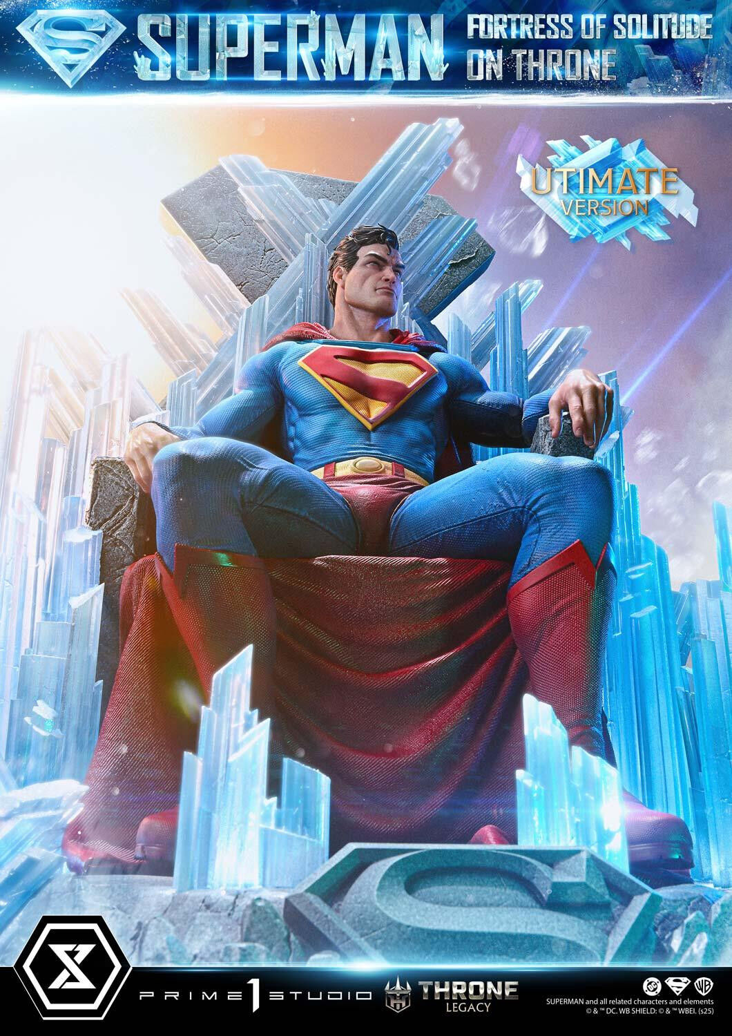 Superman - Throne Legacy (TLCDC-08UTS) - 1/4 - Fortress of Solitude on Throne, Ultimate Bonus Version (Prime 1 Studio) photo 83