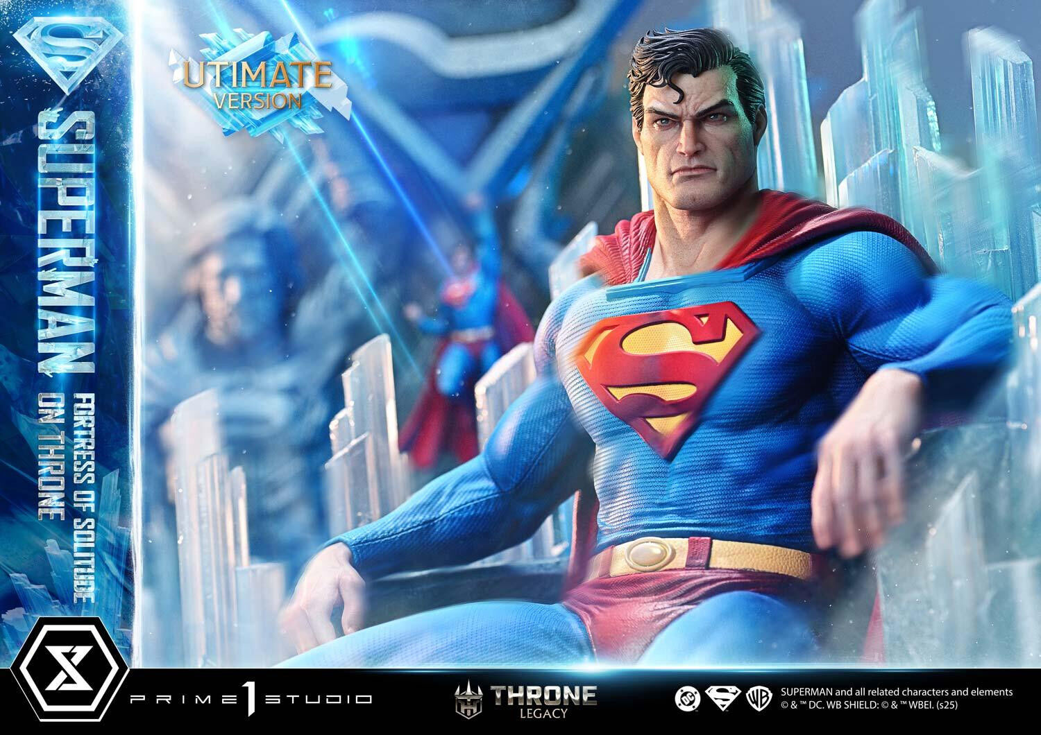 Superman - Throne Legacy (TLCDC-08UTS) - 1/4 - Fortress of Solitude on Throne, Ultimate Bonus Version (Prime 1 Studio) photo 86