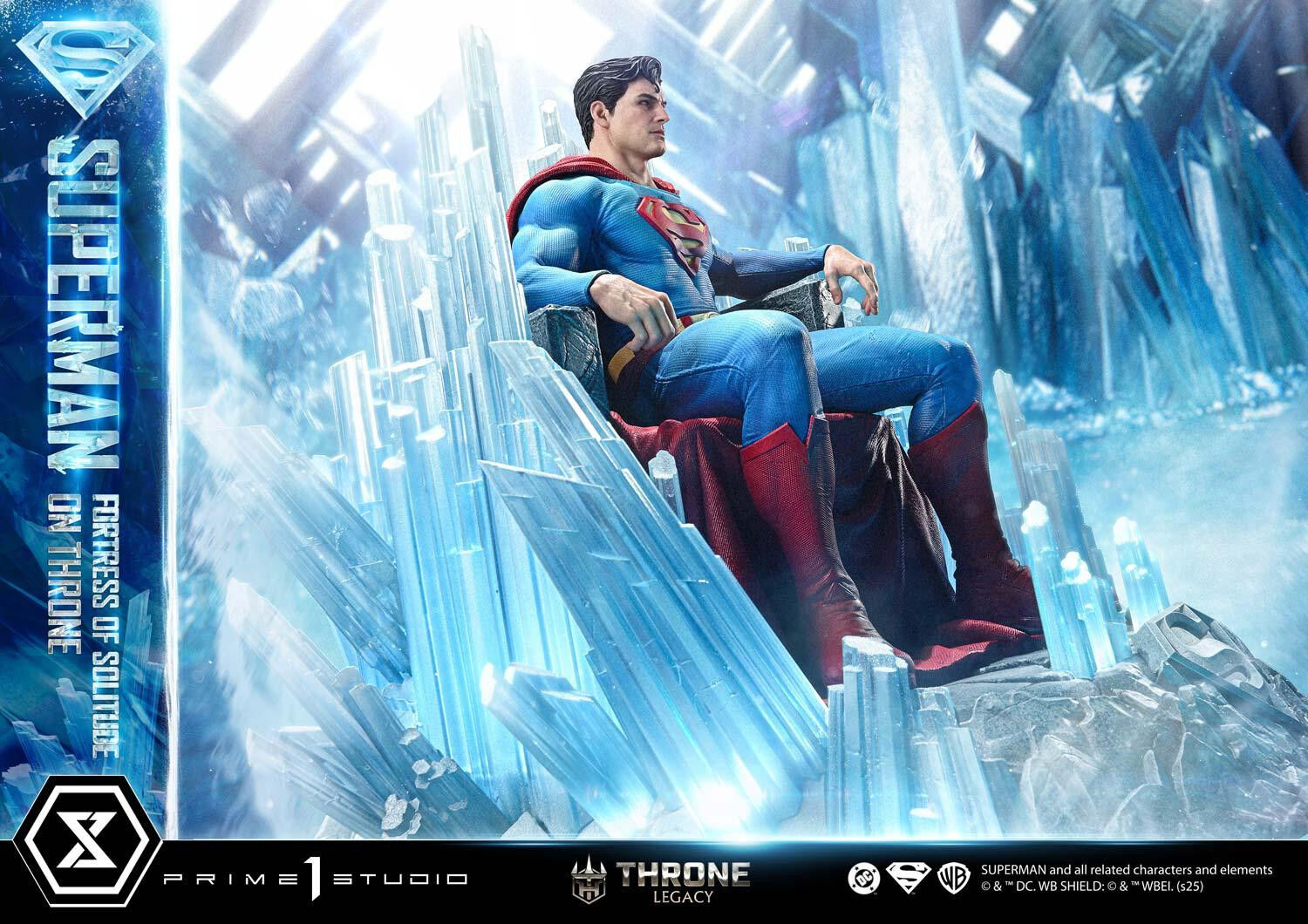 Superman - Throne Legacy (TLCDC-08UTS) - 1/4 - Fortress of Solitude on Throne, Ultimate Bonus Version (Prime 1 Studio) photo 89