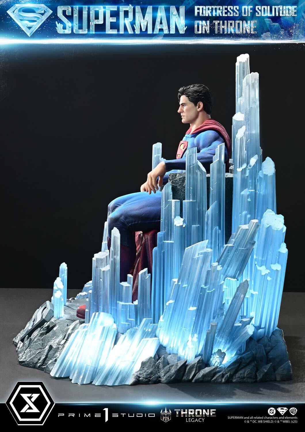 Superman - Throne Legacy (TLCDC-08UTS) - 1/4 - Fortress of Solitude on Throne, Ultimate Bonus Version (Prime 1 Studio) photo 97