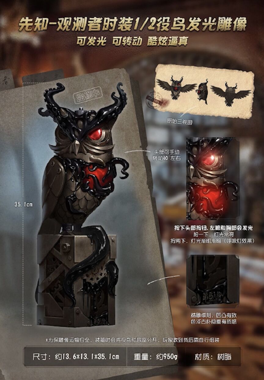 Identity V - Identity V Anniversary Gift Box - Identity V Call of the Abyss - Surveyor's Eyes - 1/2 - Netherwalker's Offer (NetEase) photo 2