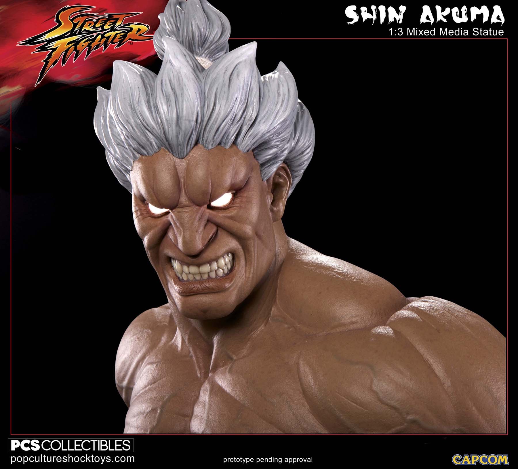 Street Fighter IV - Shin Gouki - Mixed Media - 1/3 (Premium Collectibles Studio) photo 3