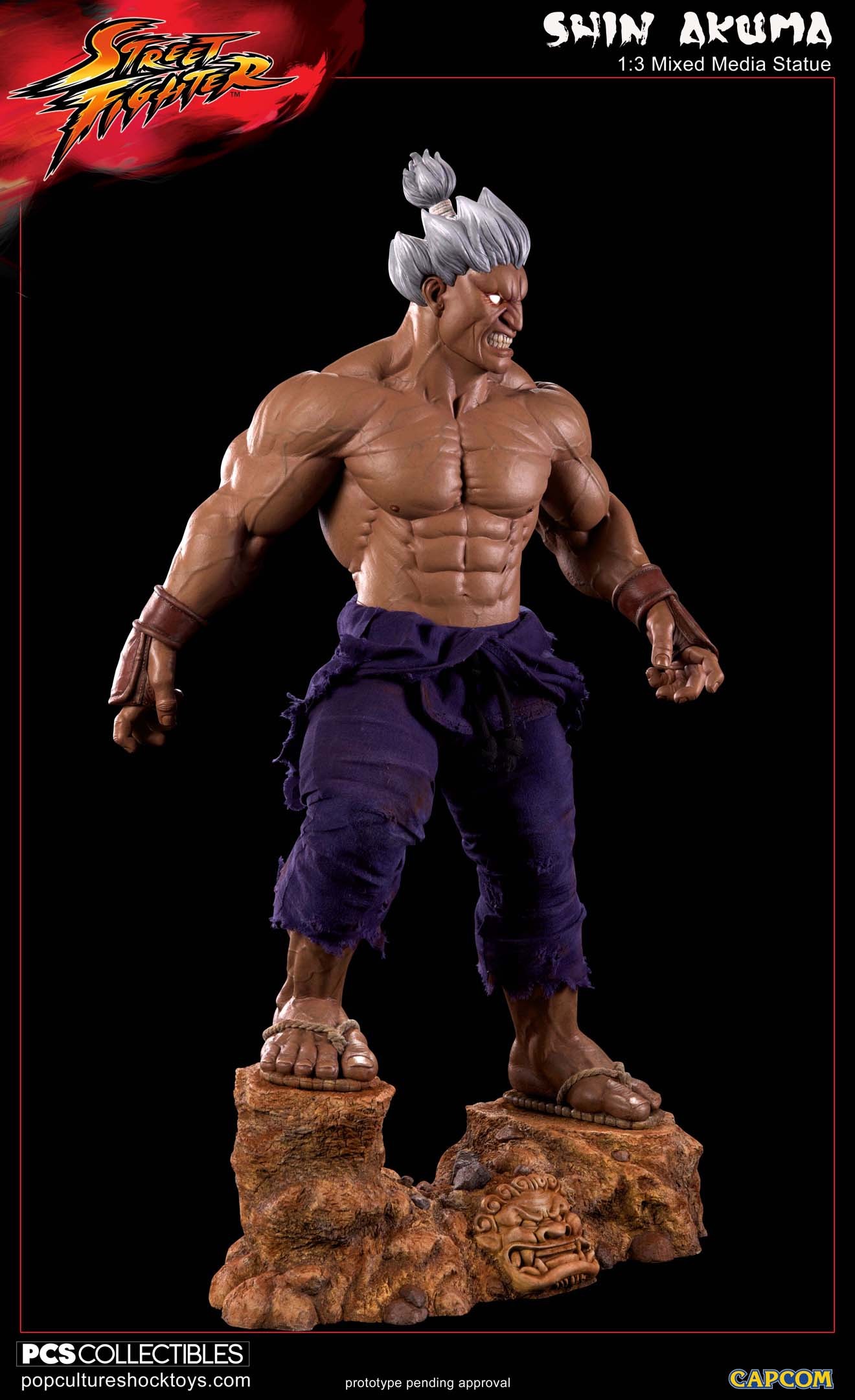 Street Fighter IV - Shin Gouki - Mixed Media - 1/3 (Premium Collectibles Studio) photo 4