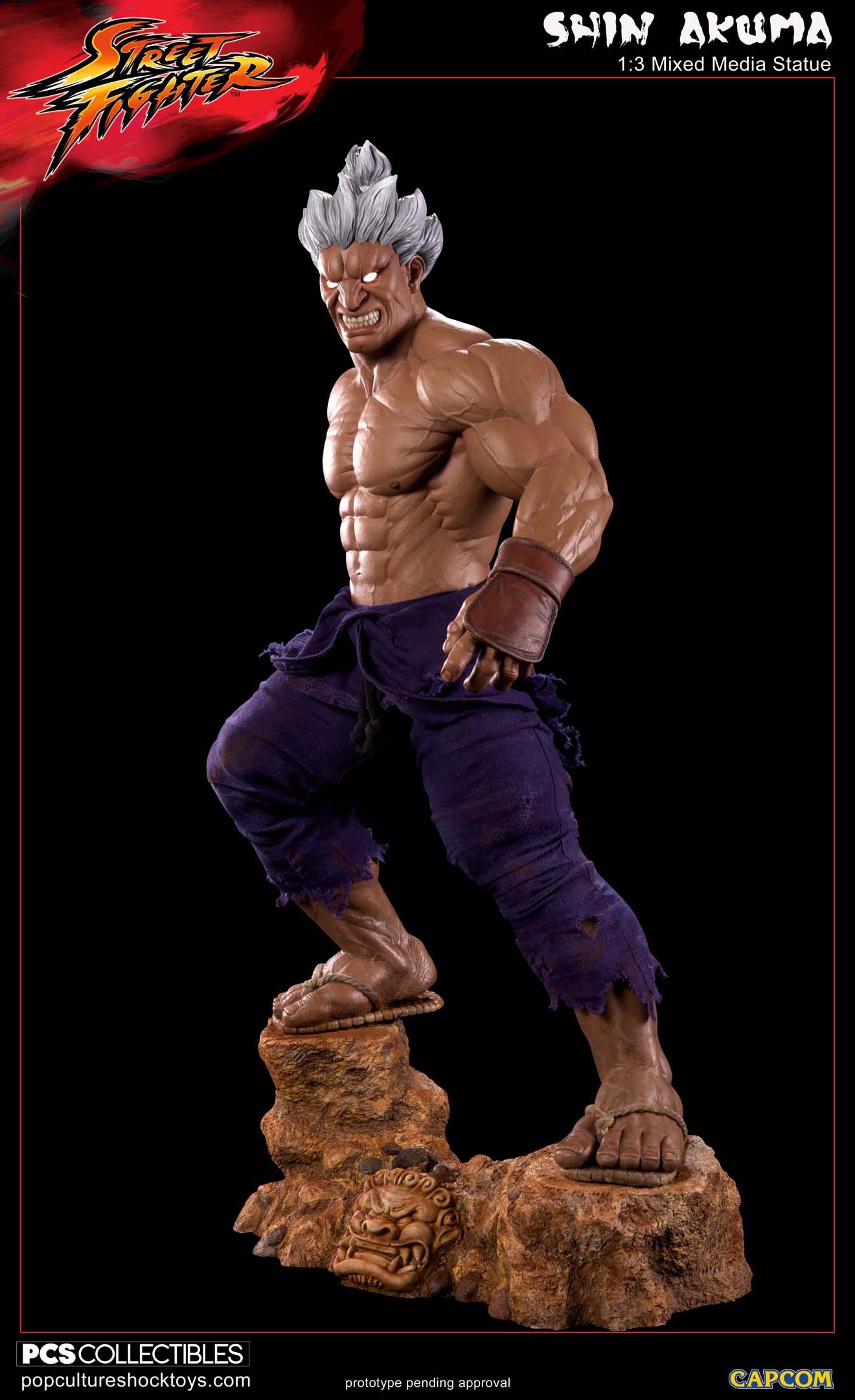 Street Fighter IV - Shin Gouki - Mixed Media - 1/3 (Premium Collectibles Studio) photo 11