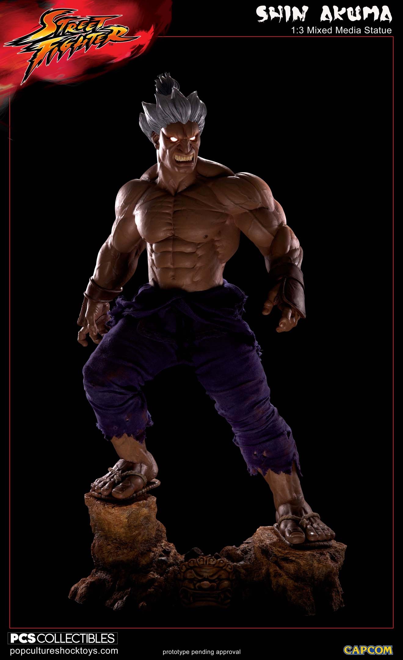 Street Fighter IV - Shin Gouki - Mixed Media - 1/3 (Premium Collectibles Studio) photo 13