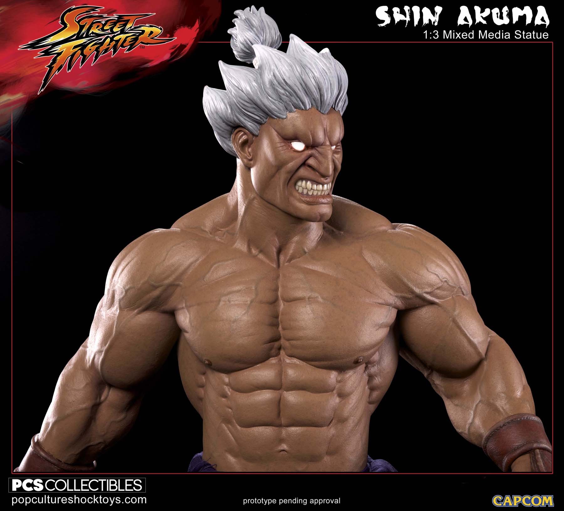 Street Fighter IV - Shin Gouki - Mixed Media - 1/3 (Premium Collectibles Studio) photo 15