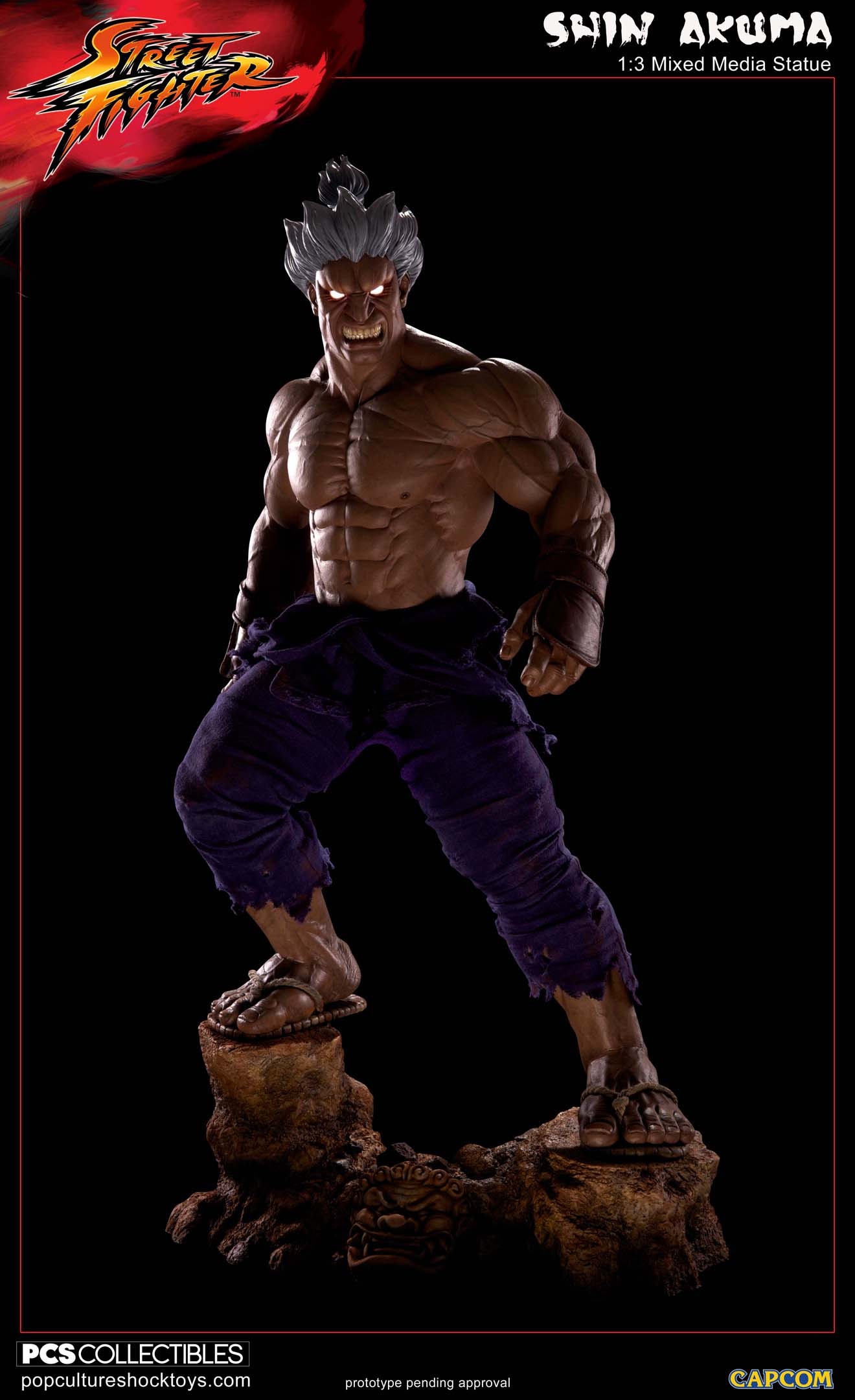 Street Fighter IV - Shin Gouki - Mixed Media - 1/3 (Premium Collectibles Studio) photo 16