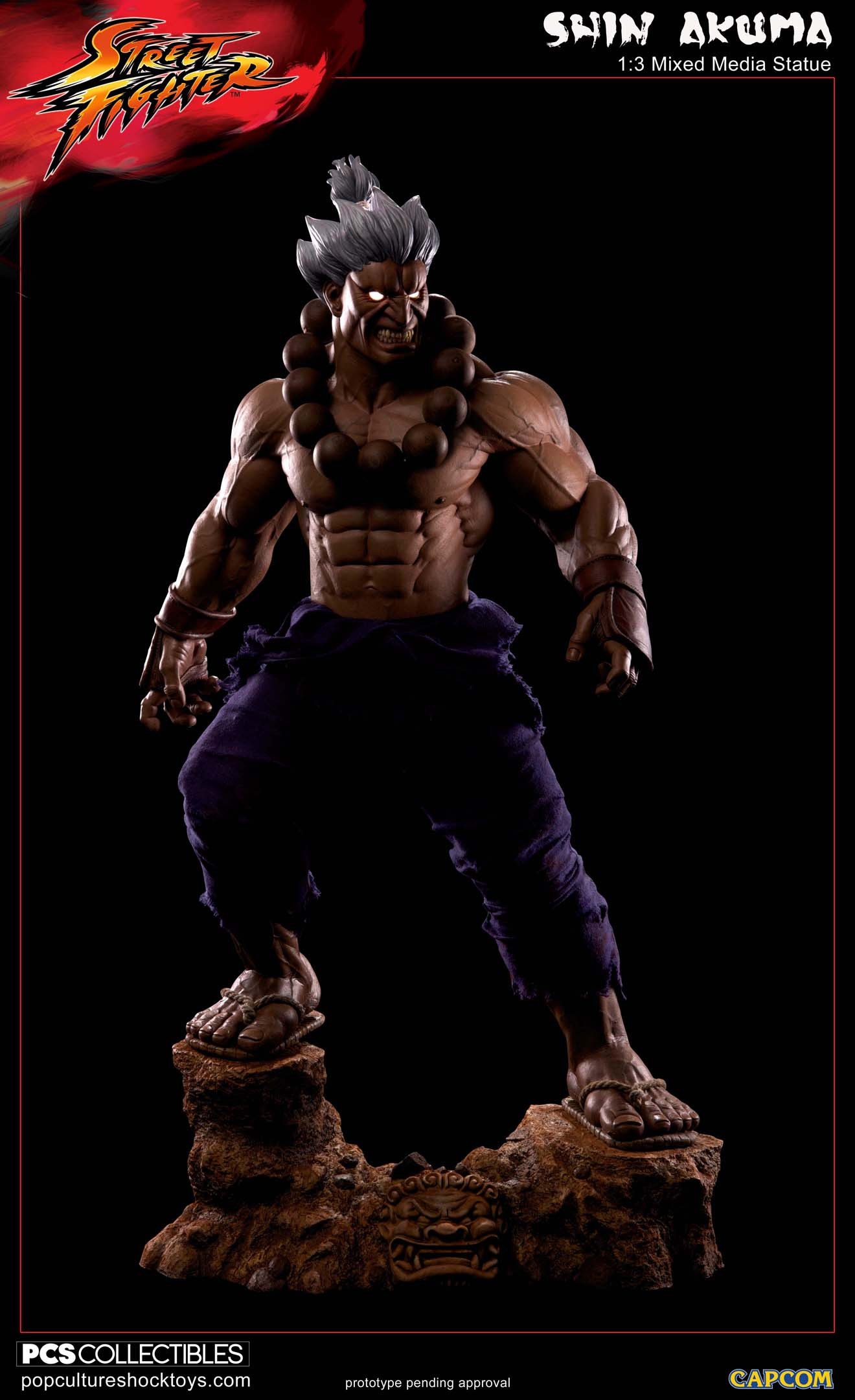 Street Fighter IV - Shin Gouki - Mixed Media - 1/3 (Premium Collectibles Studio) photo 17