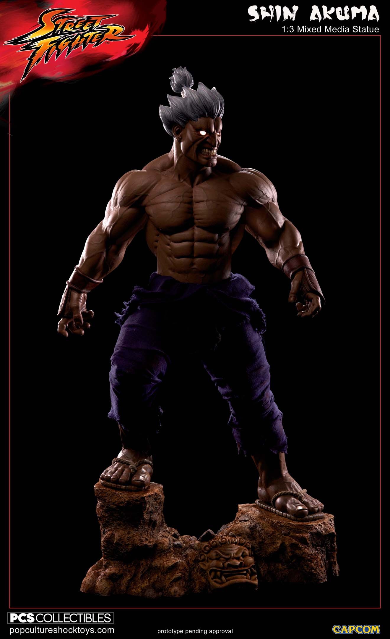 Street Fighter IV - Shin Gouki - Mixed Media - 1/3 (Premium Collectibles Studio) photo 18