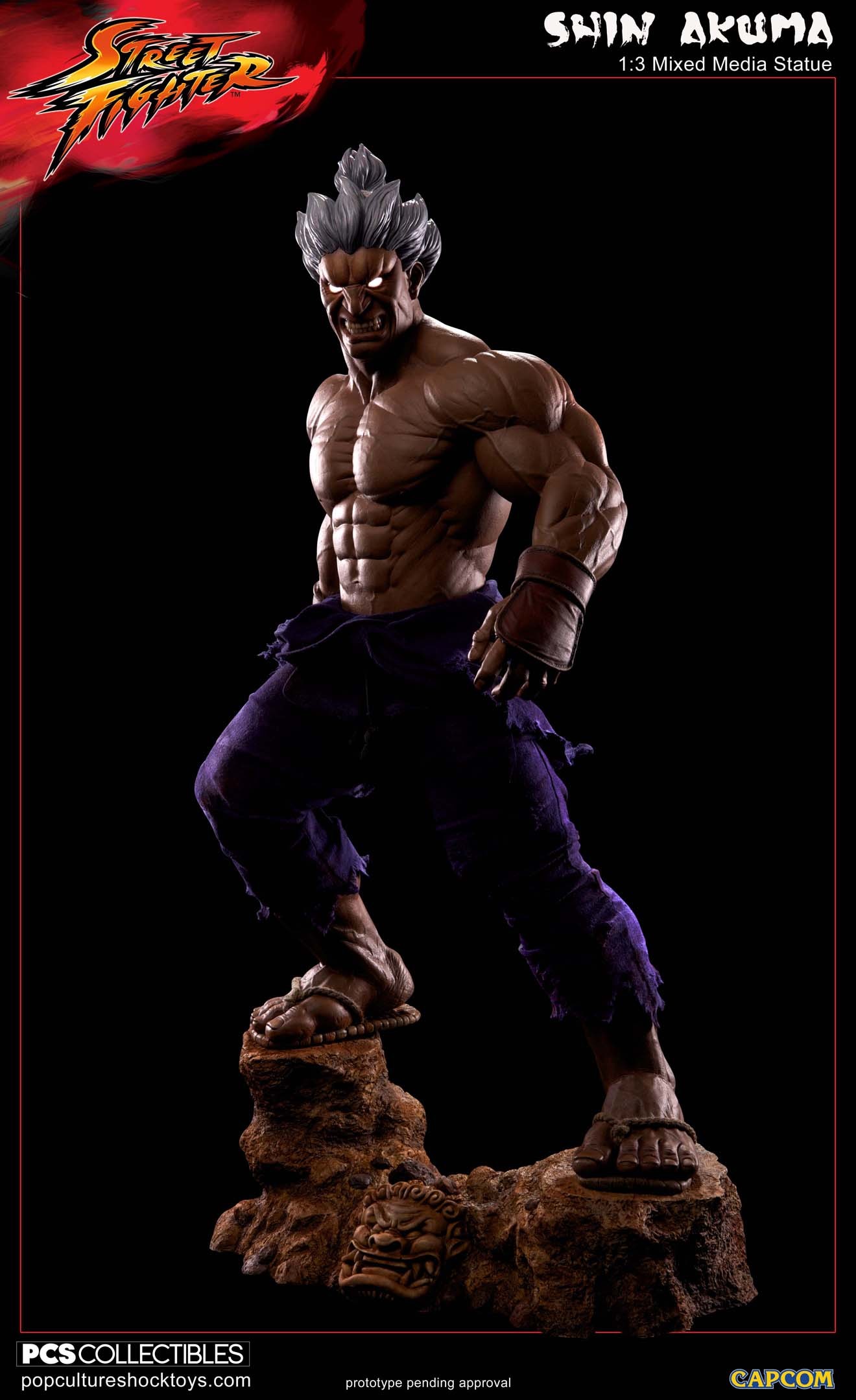 Street Fighter IV - Shin Gouki - Mixed Media - 1/3 (Premium Collectibles Studio) photo 19