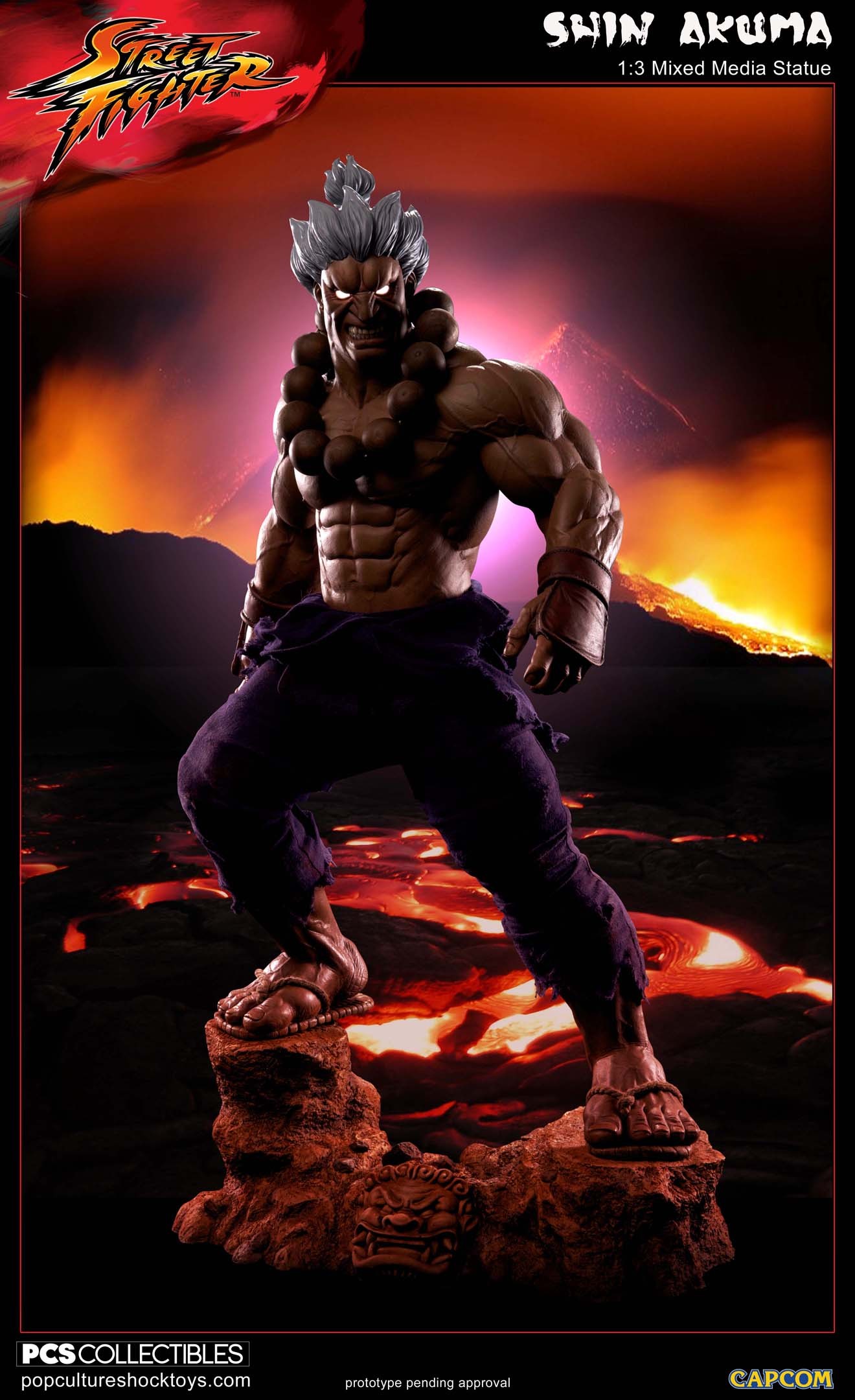 Street Fighter IV - Shin Gouki - Mixed Media - 1/3 (Premium Collectibles Studio) photo 29
