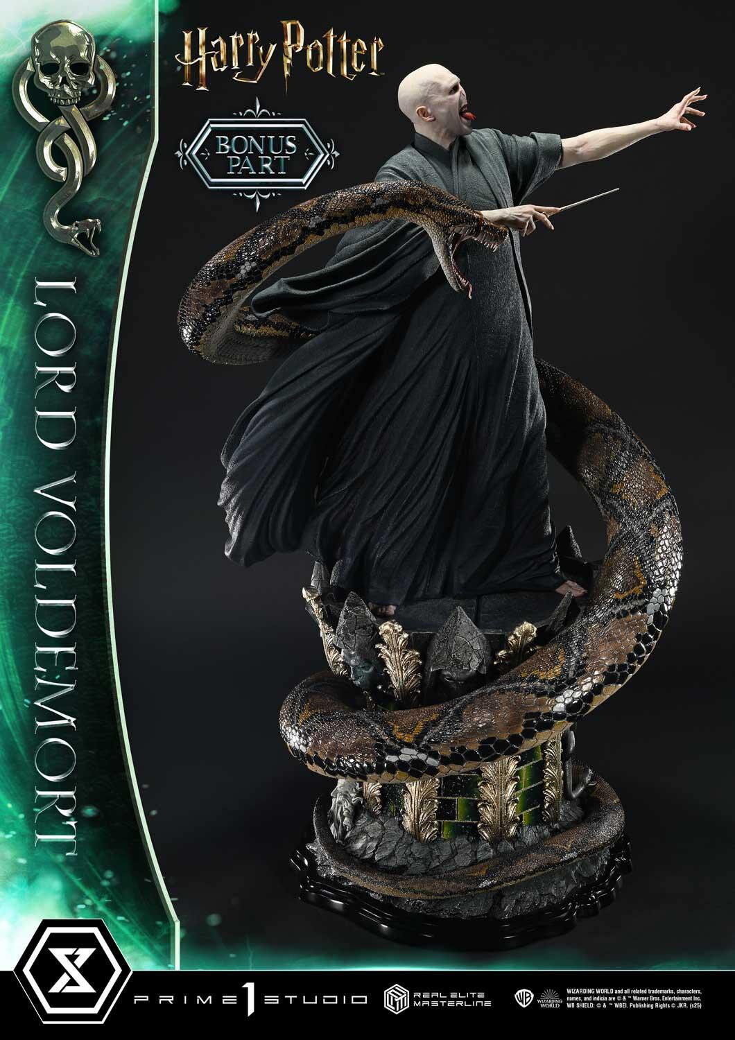 Harry Potter - Lord Voldemort - Nagini - Real Elite Masterline  (REMHP-01S) - 1/4 - Bonus Version (Prime 1 Studio) photo 12