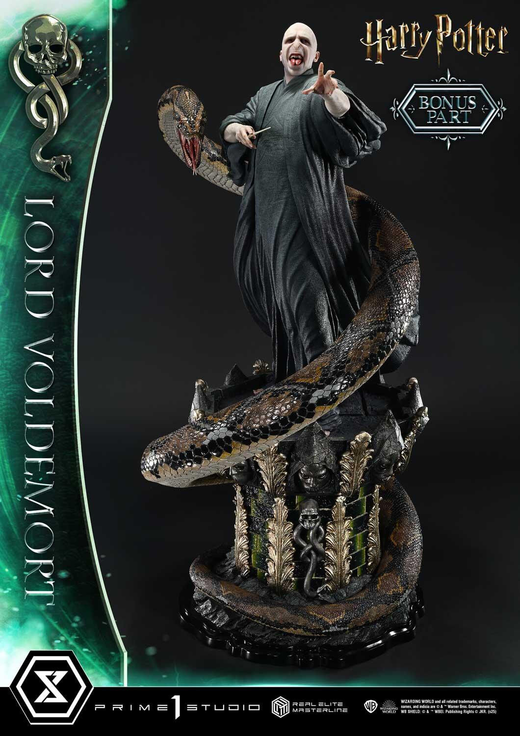 Harry Potter - Lord Voldemort - Nagini - Real Elite Masterline  (REMHP-01S) - 1/4 - Bonus Version (Prime 1 Studio) photo 17
