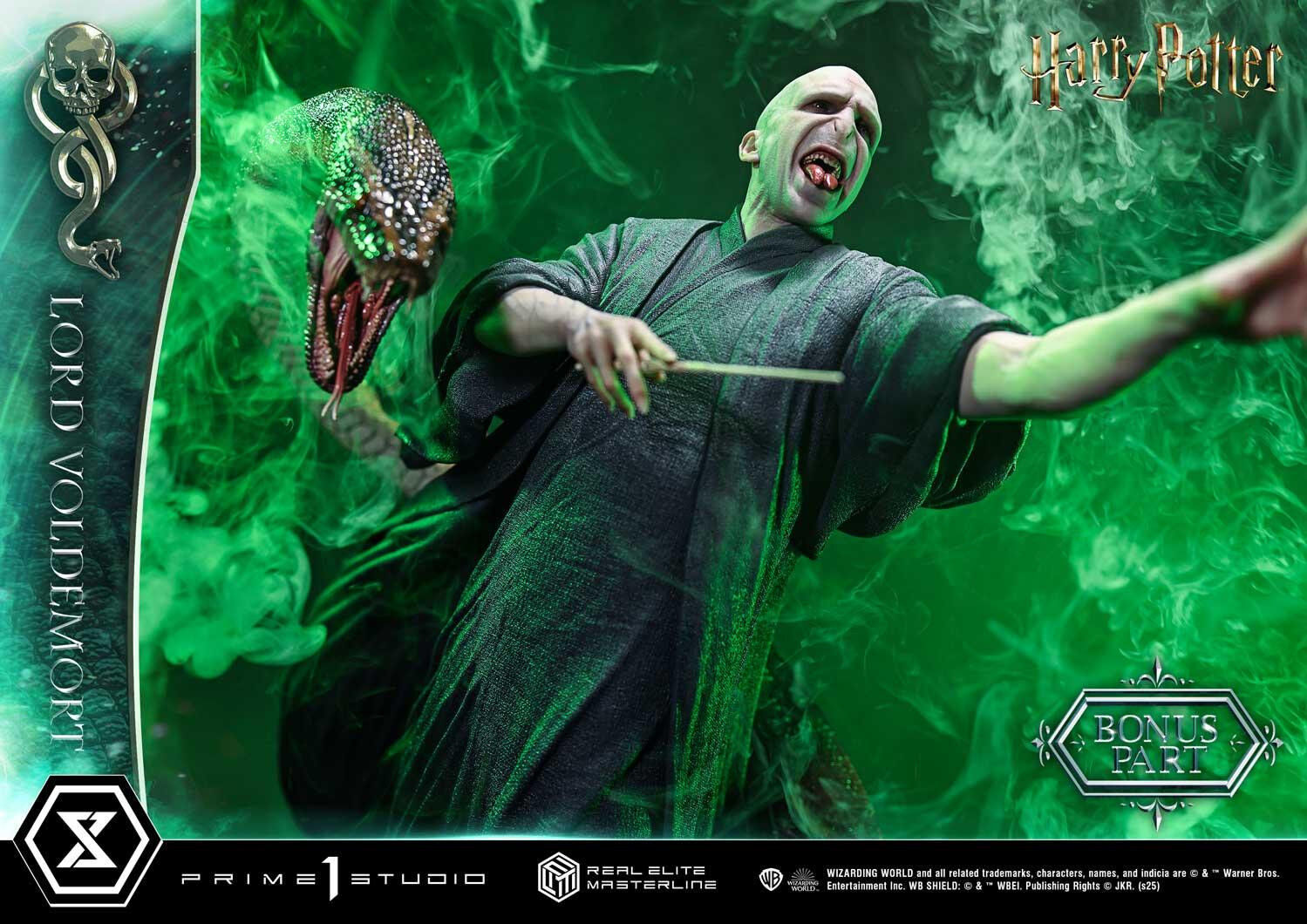 Harry Potter - Lord Voldemort - Nagini - Real Elite Masterline  (REMHP-01S) - 1/4 - Bonus Version (Prime 1 Studio) photo 21