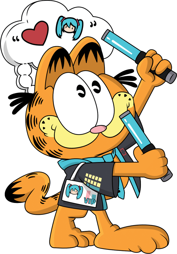 Garfield - Piapro Characters - Garfield x Youtooz (#2) - Hatsune Miku x Youtooz - Youtooz (Youtooz) photo 2